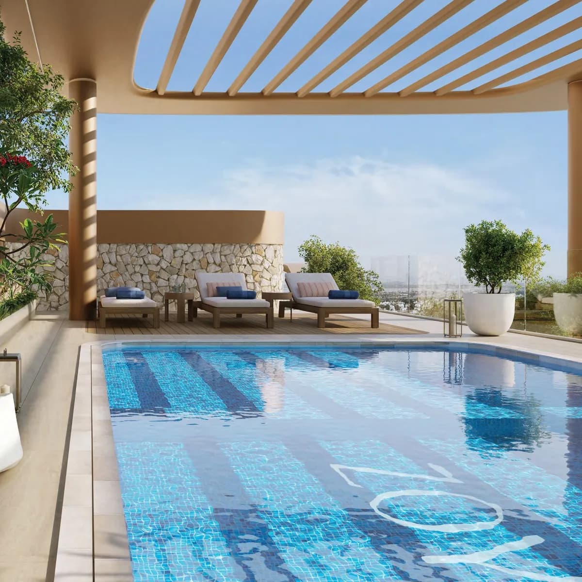 Binghatti Nova amenity Shaded Kids Pool in JVC (Jumeirah Village Circle), Dubai