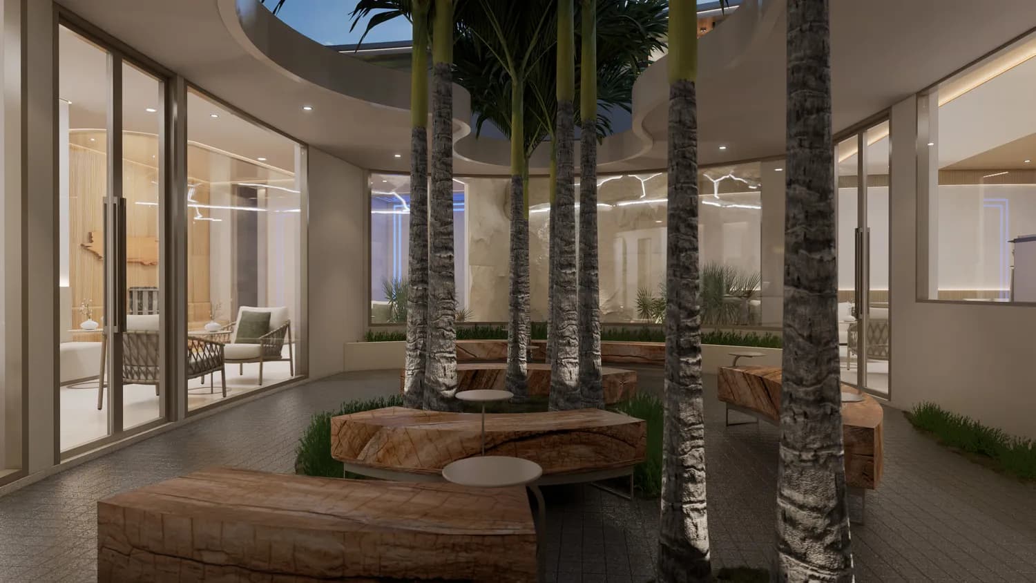 The Trees Residence by Anocha amenity Seatting Area - Thalang District, Dubai - by Anocha Property