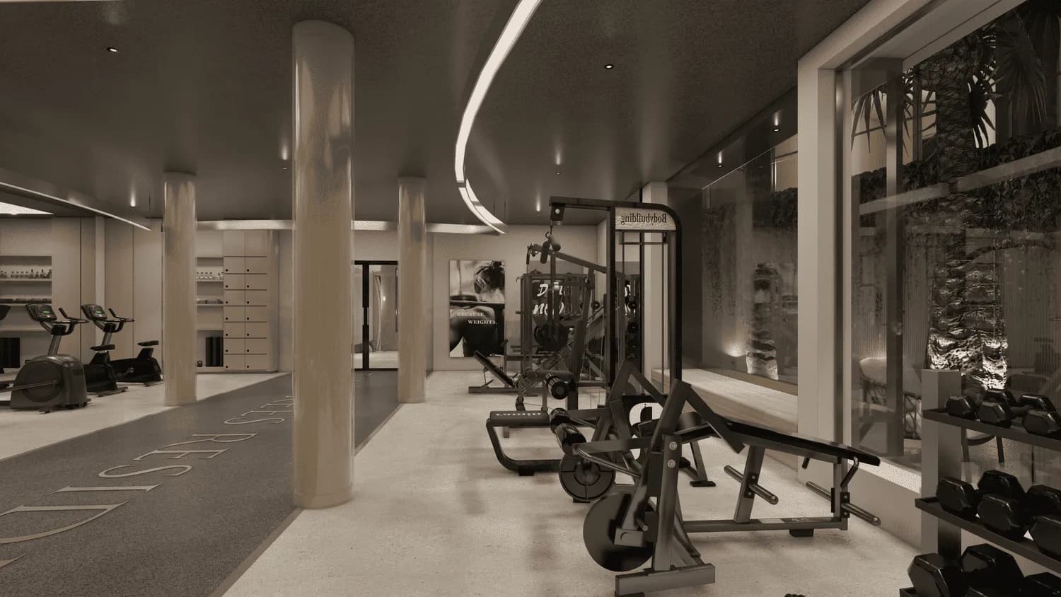 The Trees Residence by Anocha amenity Fitness Centre - Thalang District, Dubai - by Anocha Property