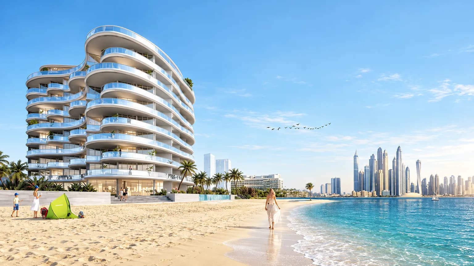 Royal Bay exterior view - Palm Jumeirah, Dubai - by Azizi
