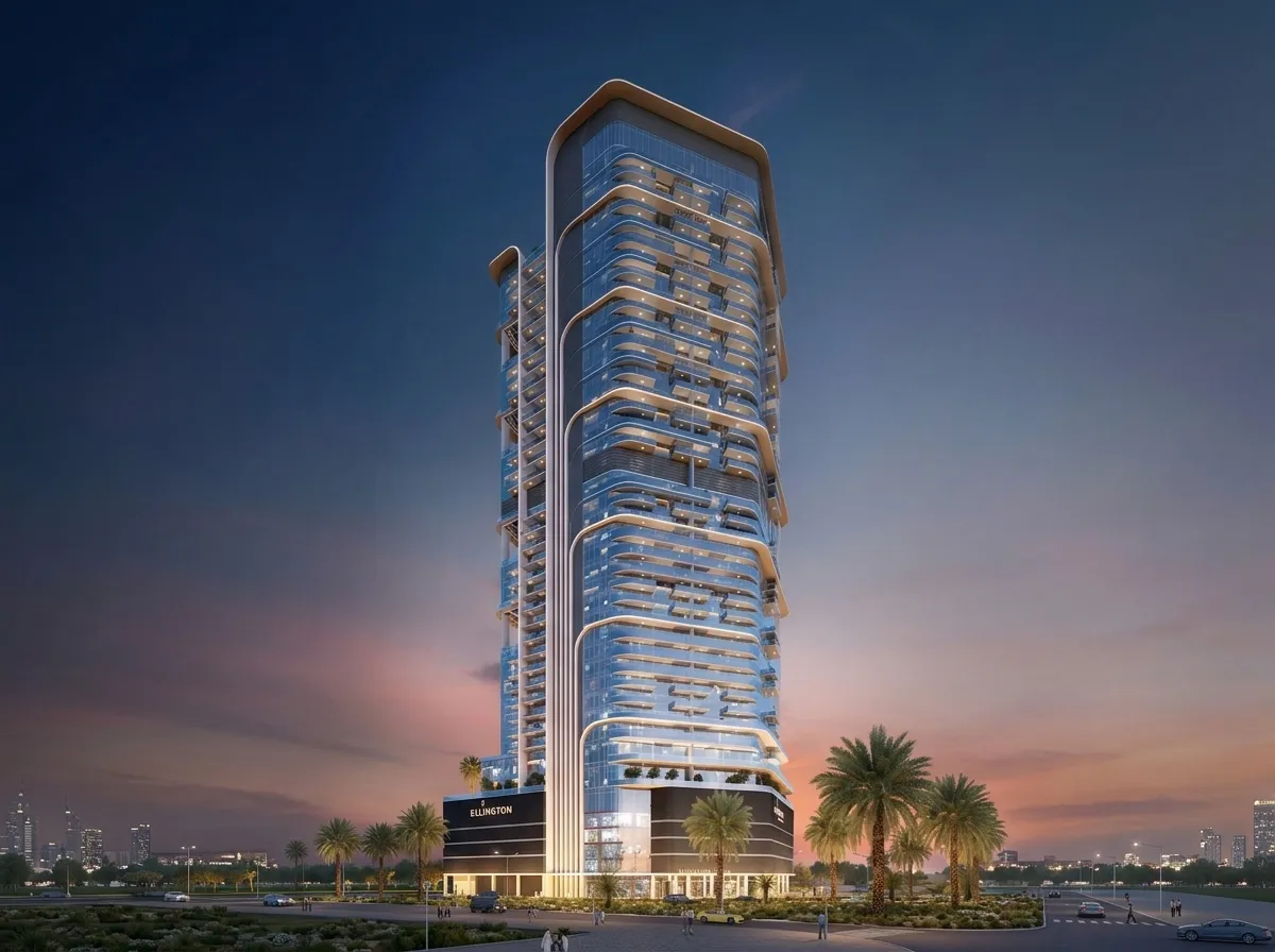 Claydon House exterior view in Bukadra, Dubai, by Ellington