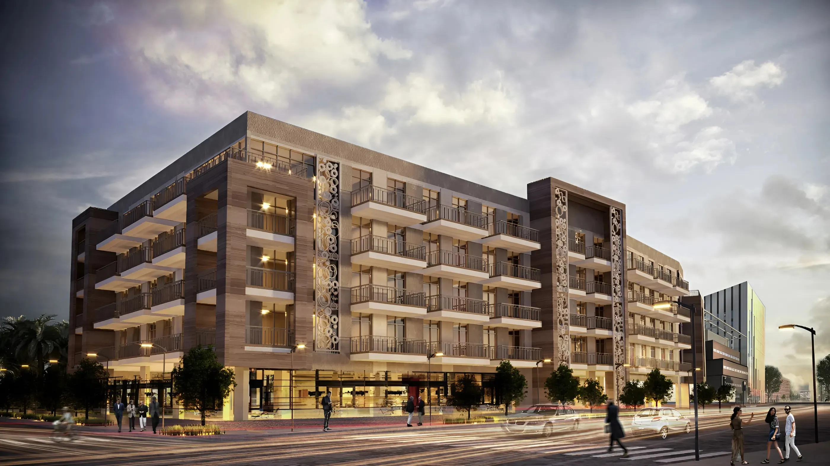 RR Residence exterior view - Dubai South, Dubai - by Rashed Aljabri Development
