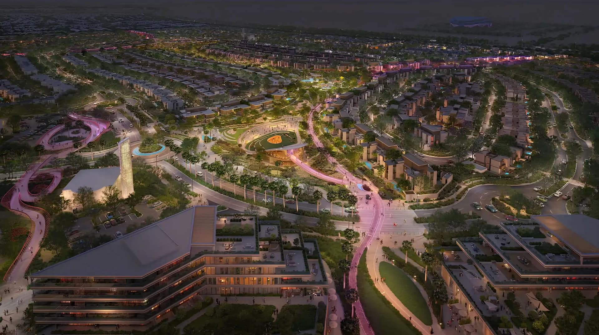 Athlon by Aldar exterior view in Arabian Ranches 3, Dubai