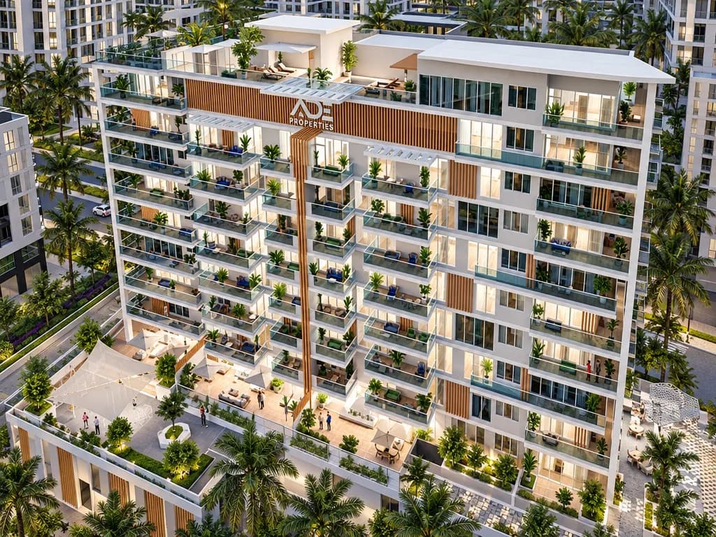 Deansgate by ADE exterior view in Majan, Dubai, by ADE Properties