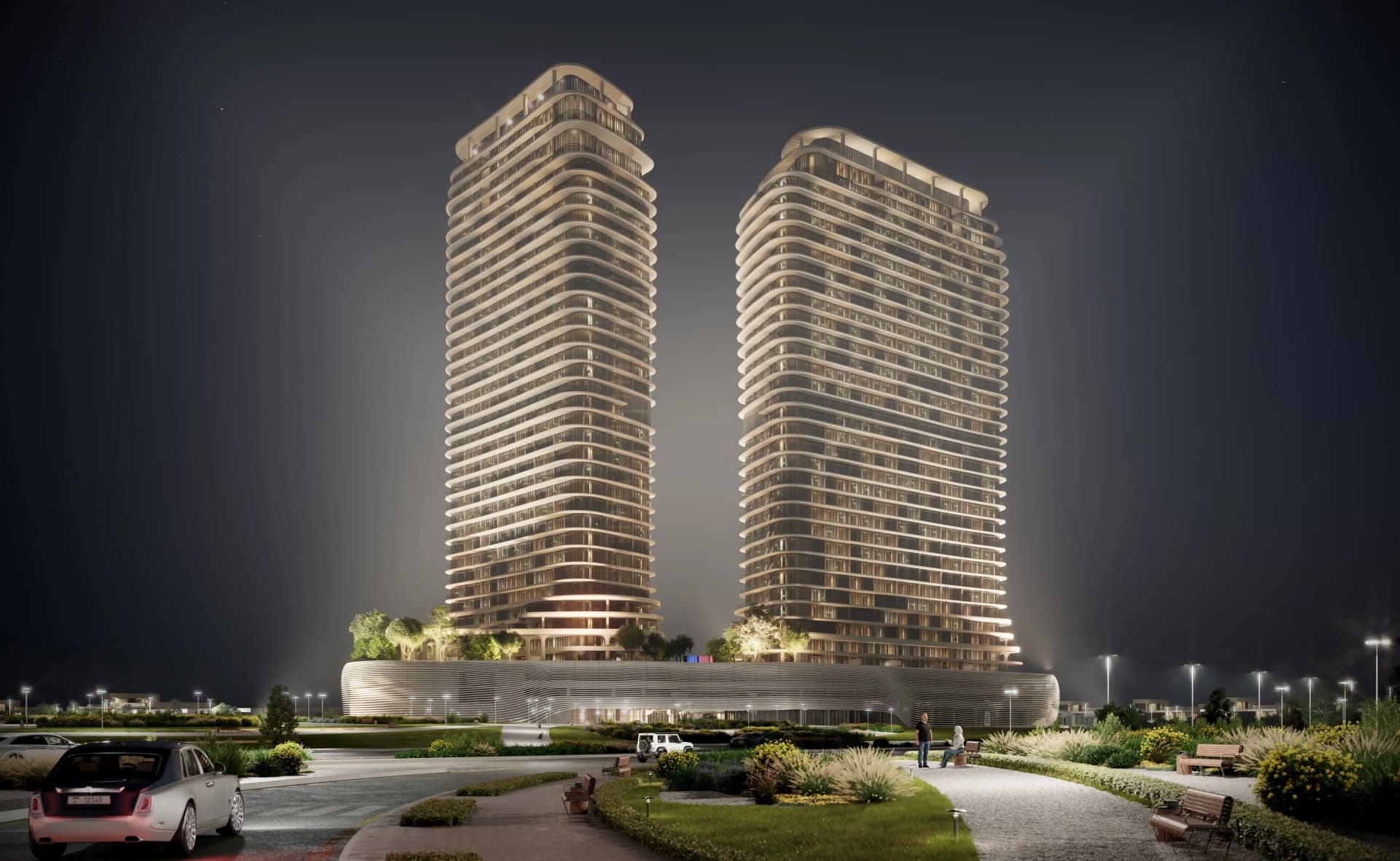 Saas Hills exterior view in Dubai Science Park, Dubai, by SAAS Properties