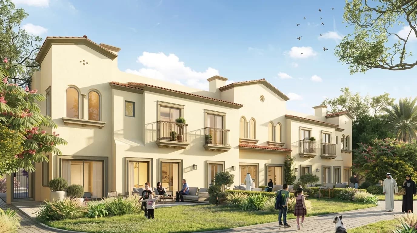 Bloom Living - Carmona exterior view in Zayed City, Abu Dhabi, by Bloom Holding