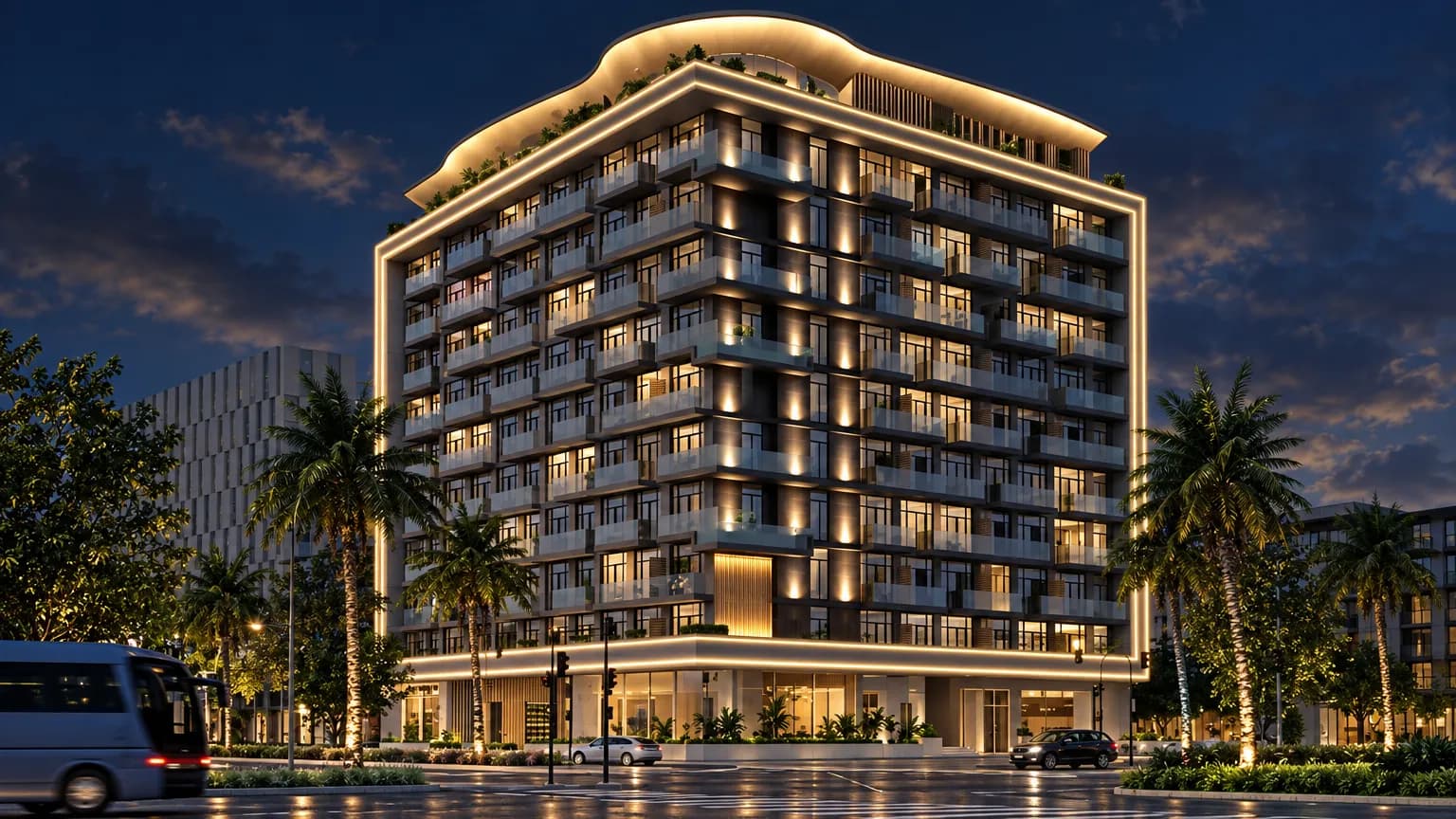Stonehenge 1 exterior view in JVC (Jumeirah Village Circle), Dubai, by Segrex Development