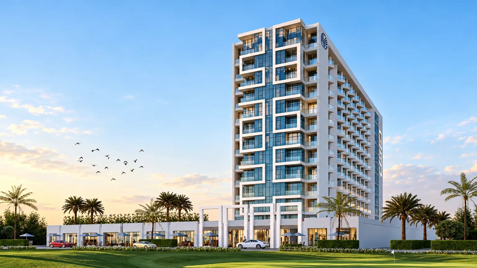 Damac Hills 2 - Hotel Edge by Rotana exterior view in Damac Hills 2, Dubai