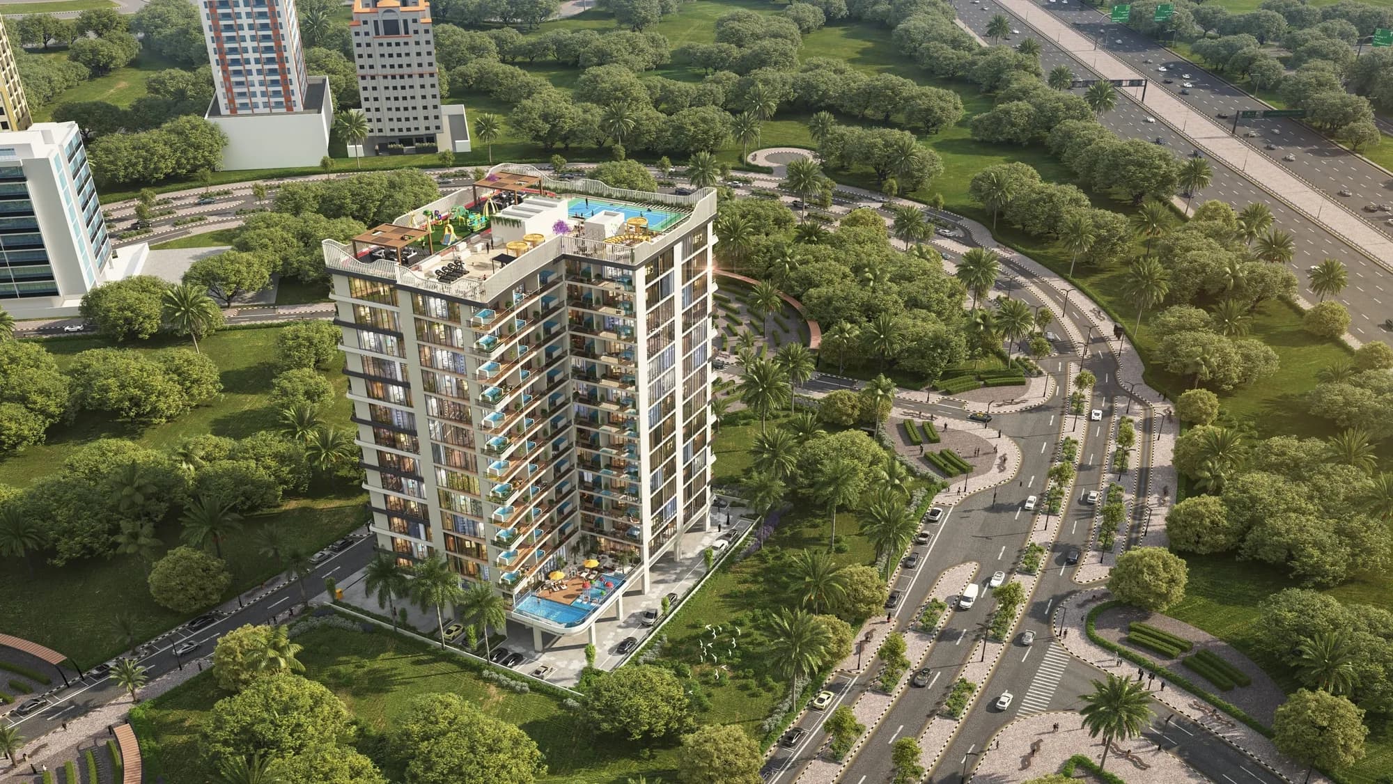 Empire Gardens architecture