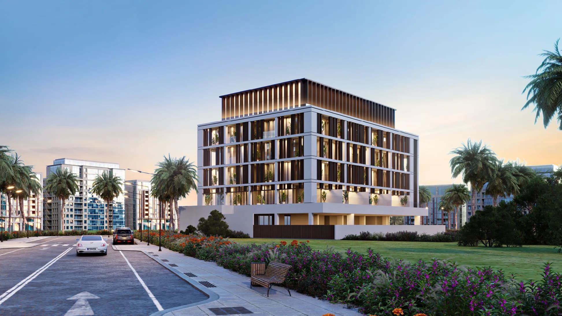 Rabdan Square architecture