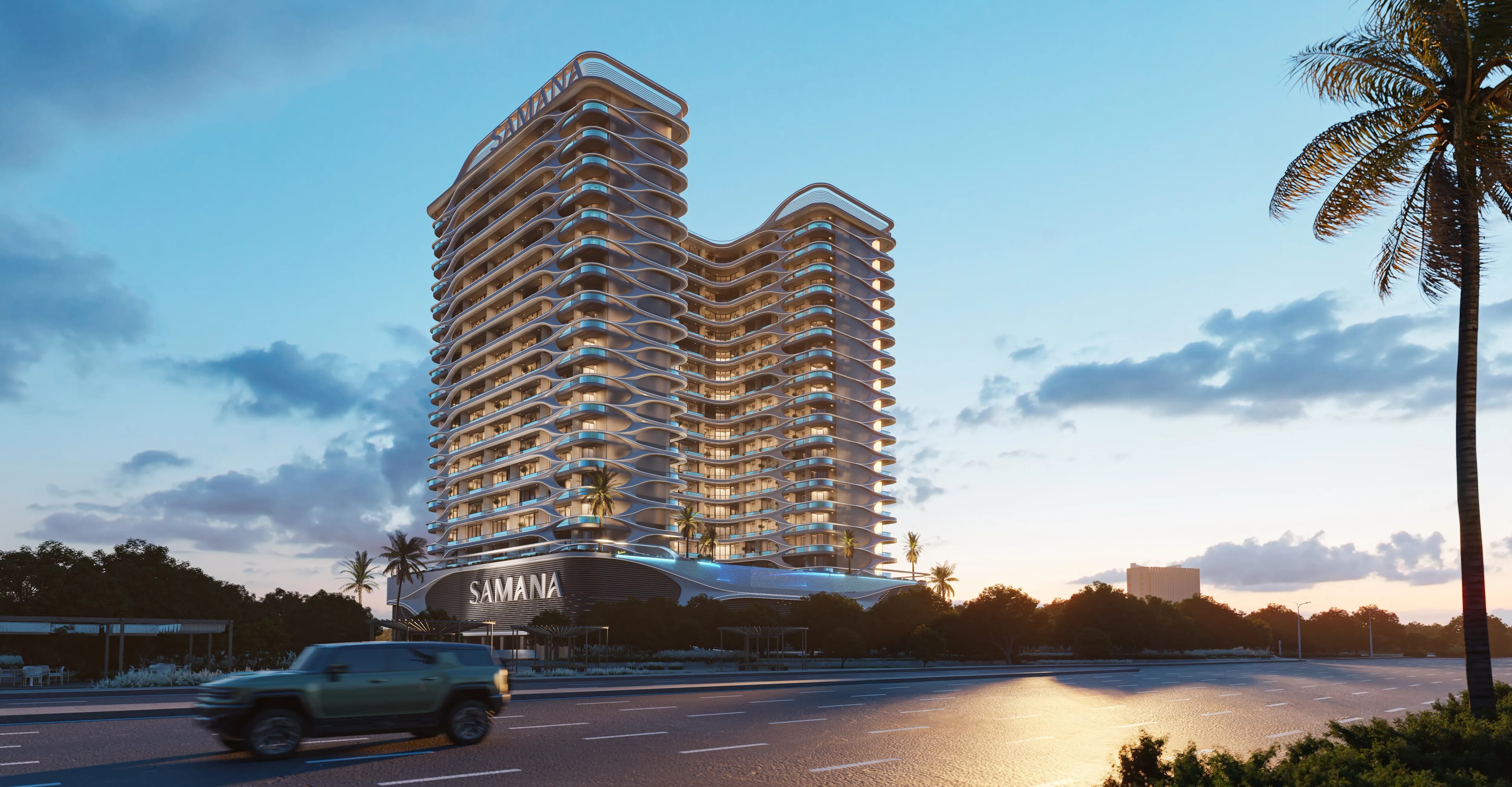 Samana Boulevard Heights architecture