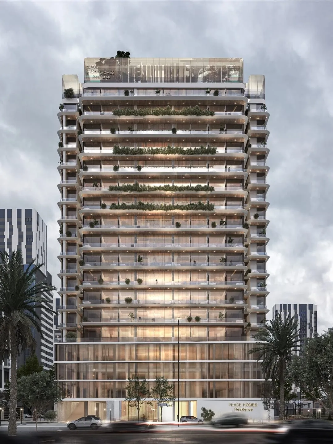 Peace Avenue architecture