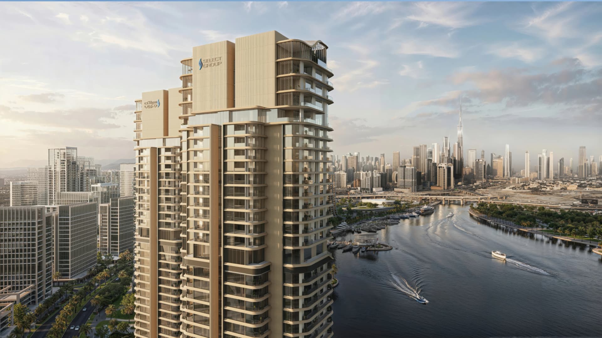Artistry One Residences exterior view in Dubai Design District, Dubai, by Select Group