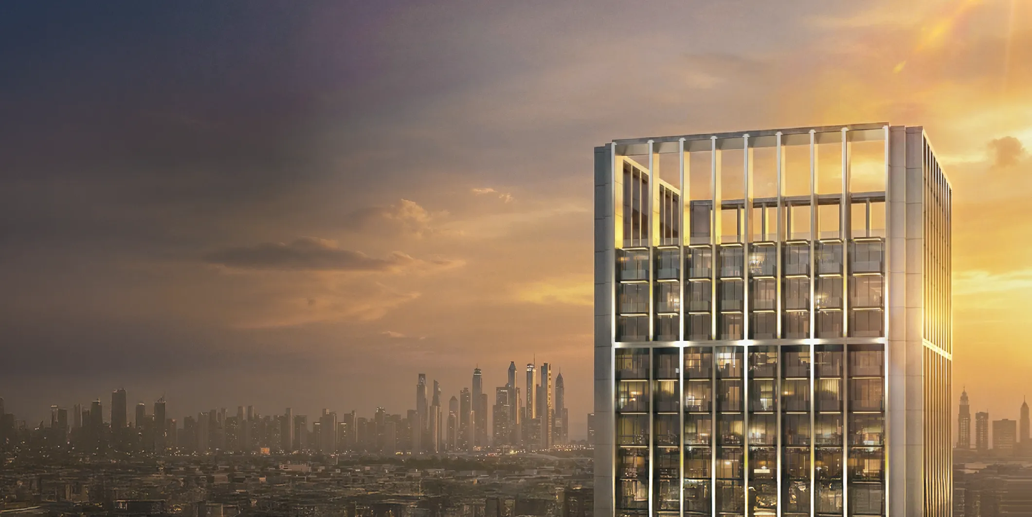 Binghatti Luxuria architecture