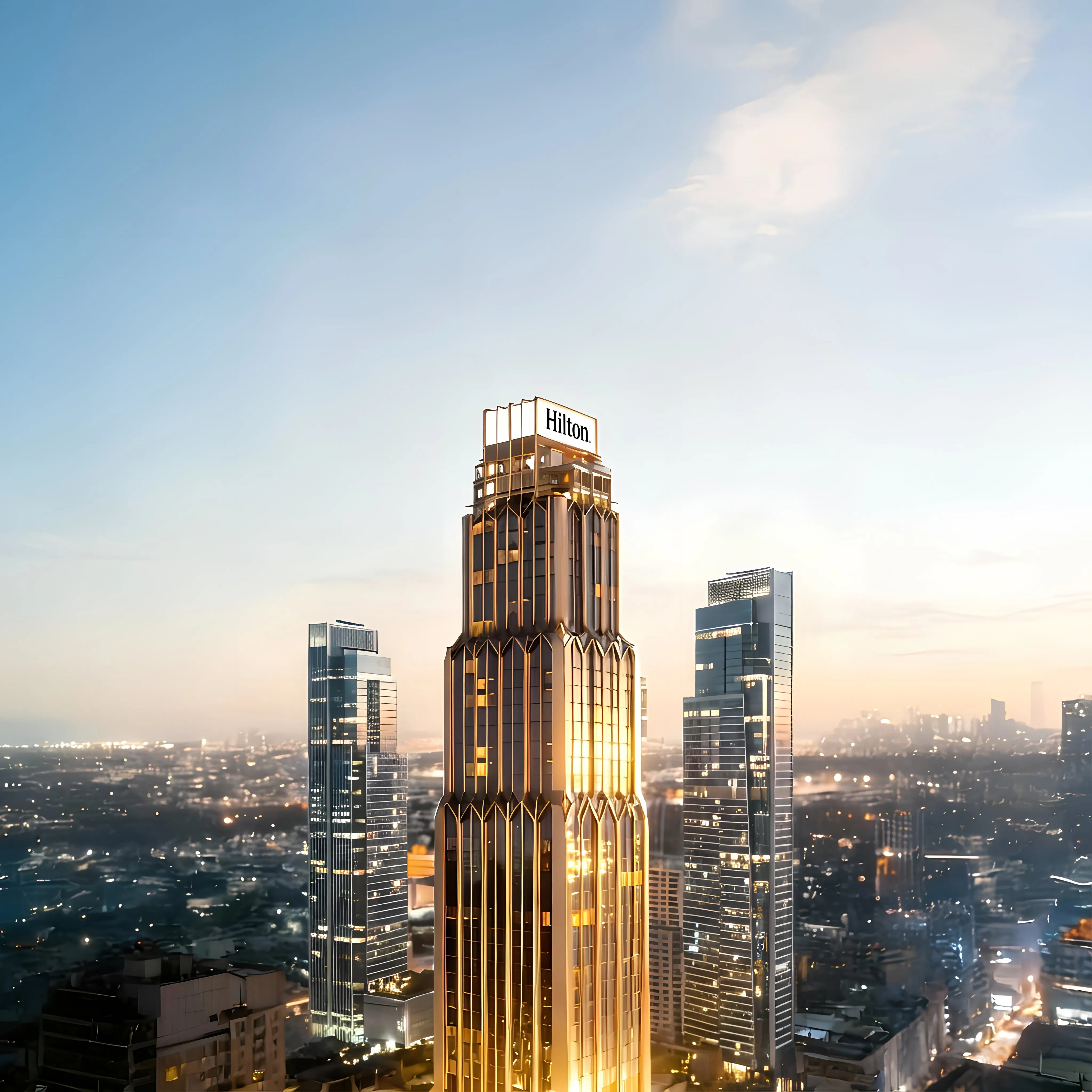 Hilton Residences Dubai JLT architecture