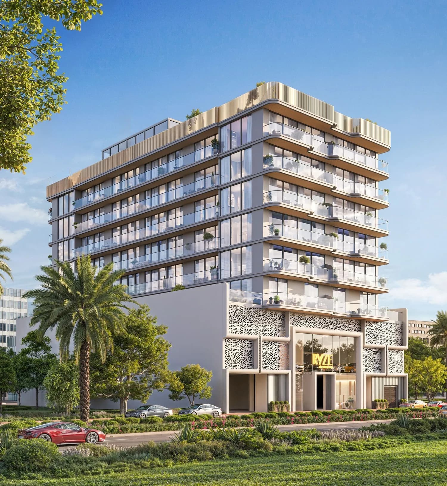 Ryze Residences by AUM Development architecture