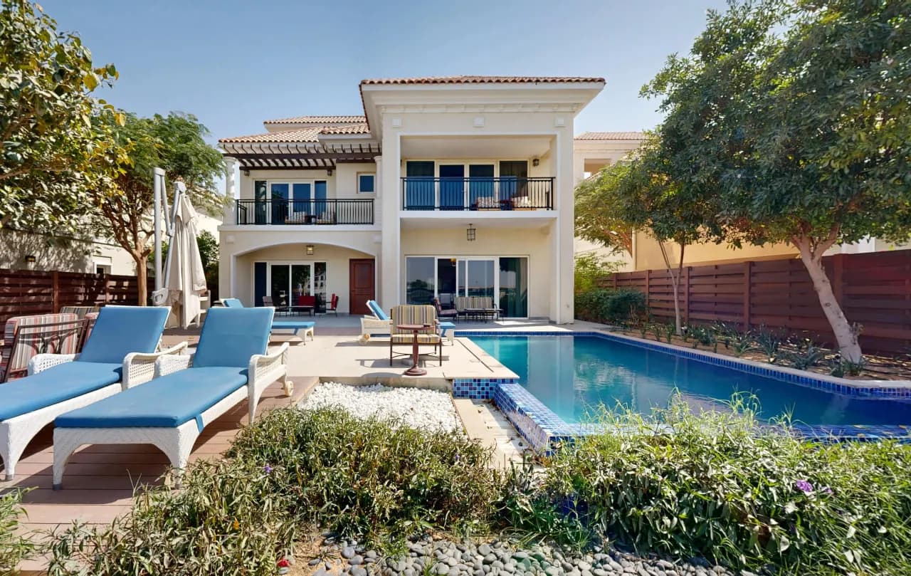 Al Habtoor Polo Resort Villas exterior view - Dubai Land, Dubai - by Al Habtoor Group