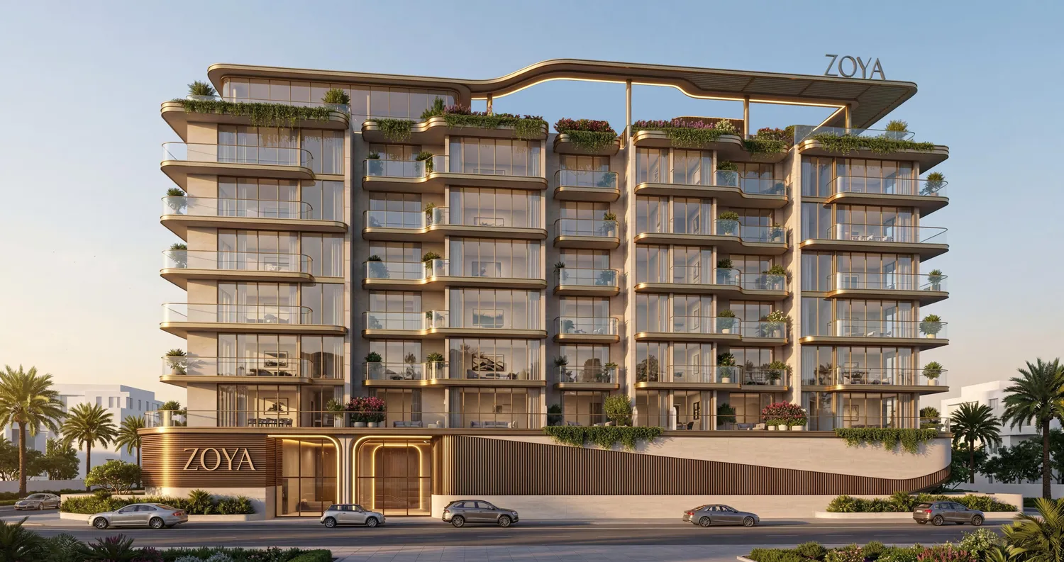 Seraya by Zoya exterior view - Dubai Industrial City, Dubai - by Zoya Developments