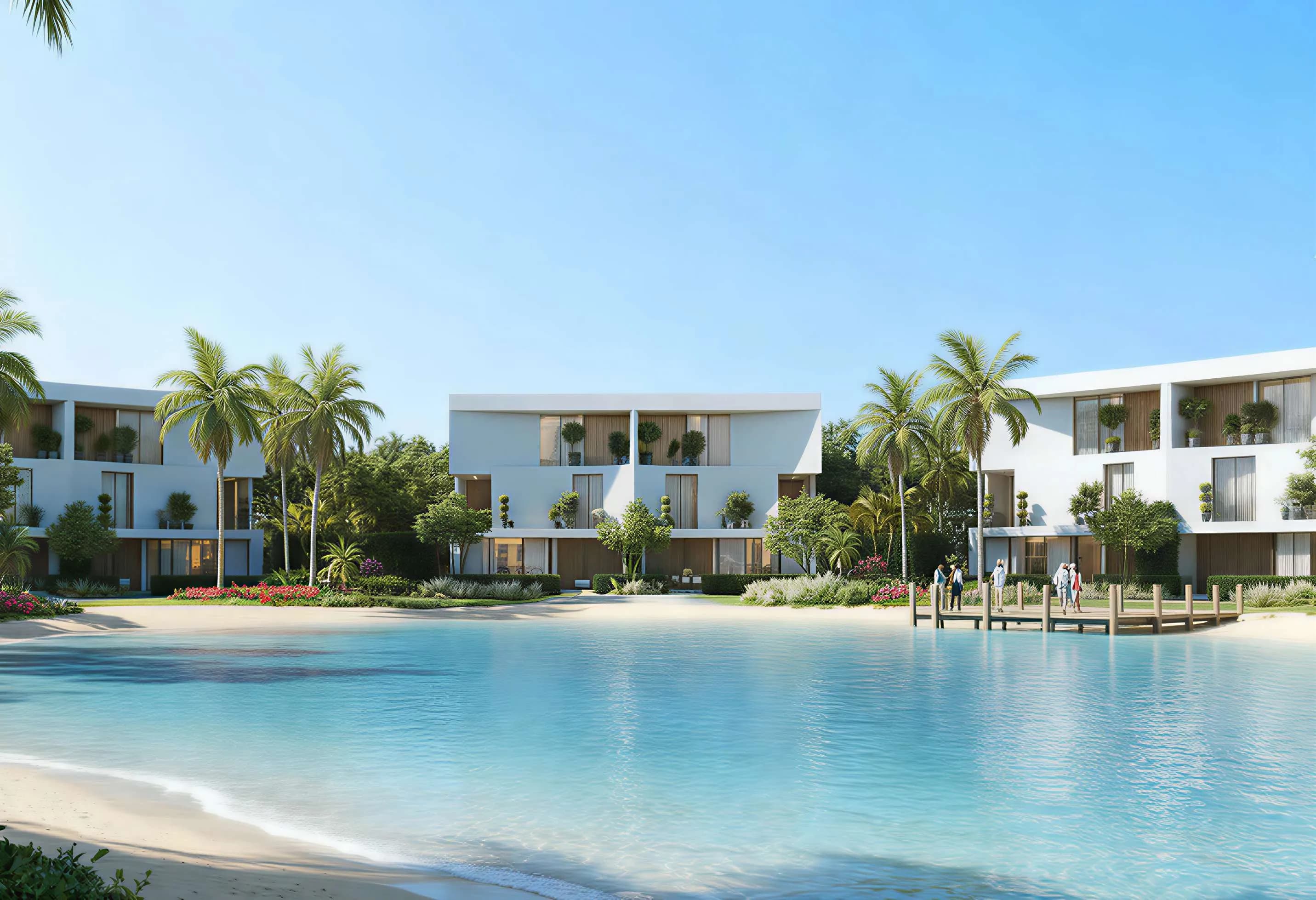 Lunaya exterior view - Saih Shuaib, Dubai - by Zaya Developer