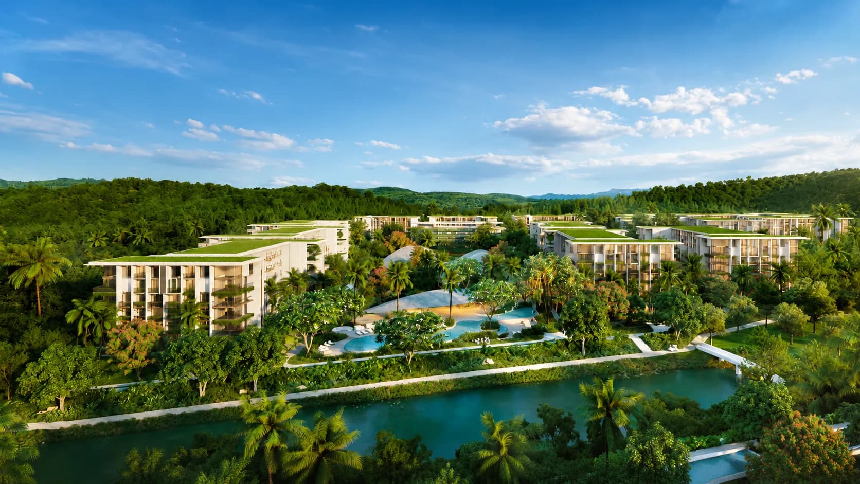 Gardens of Eden - Park Residence exterior view - Thalang District, Dubai - by Amal Development Company Limited