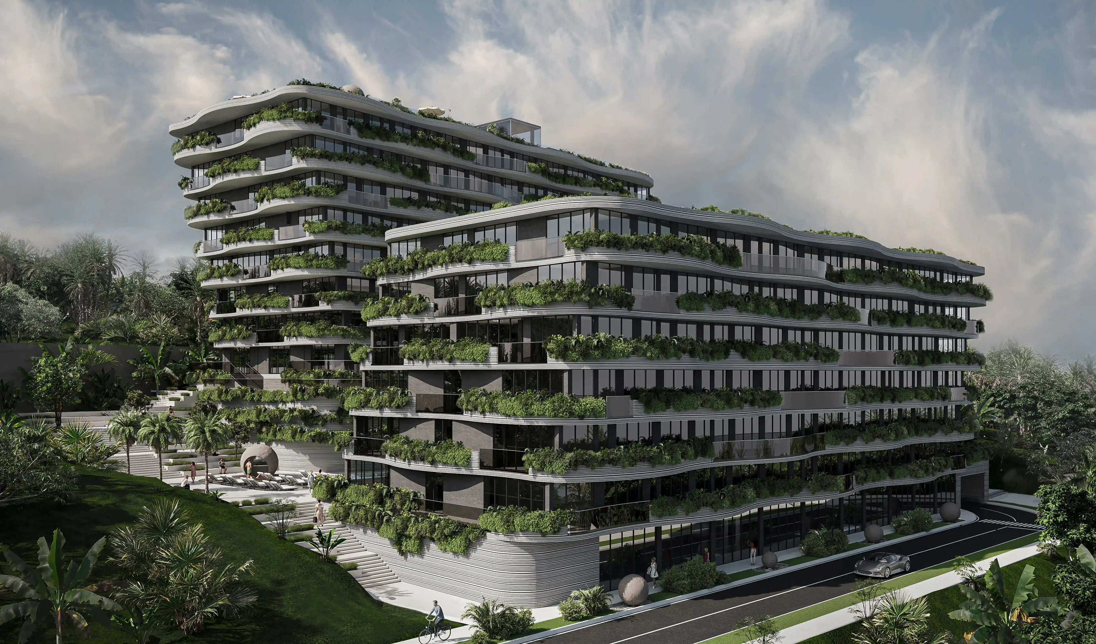 Sunny Moon exterior view - Mueang Phuket District, Dubai - by Sunny Development Group