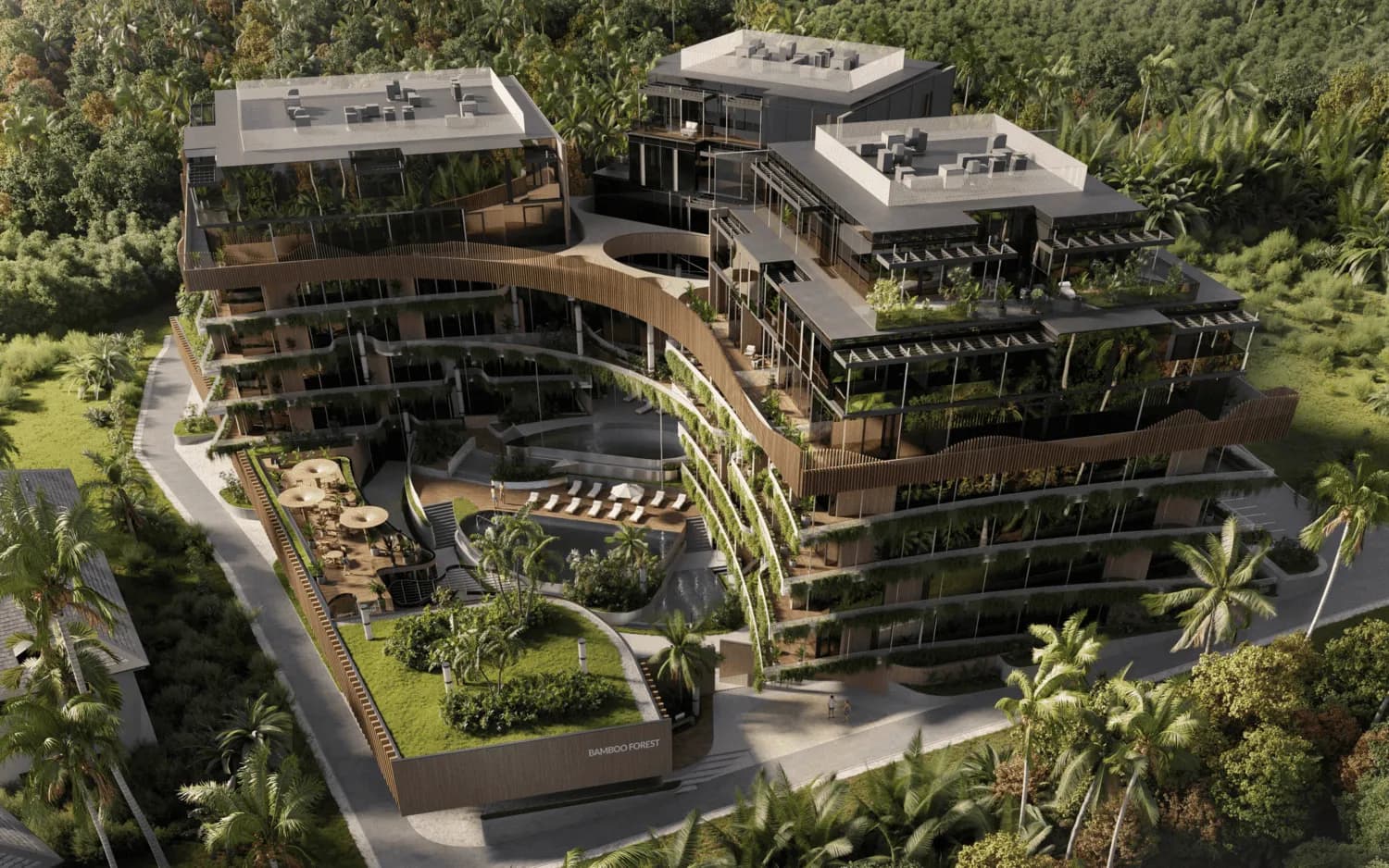 Bamboo Forest exterior view - Thalang District, Dubai - by Harmony Group
