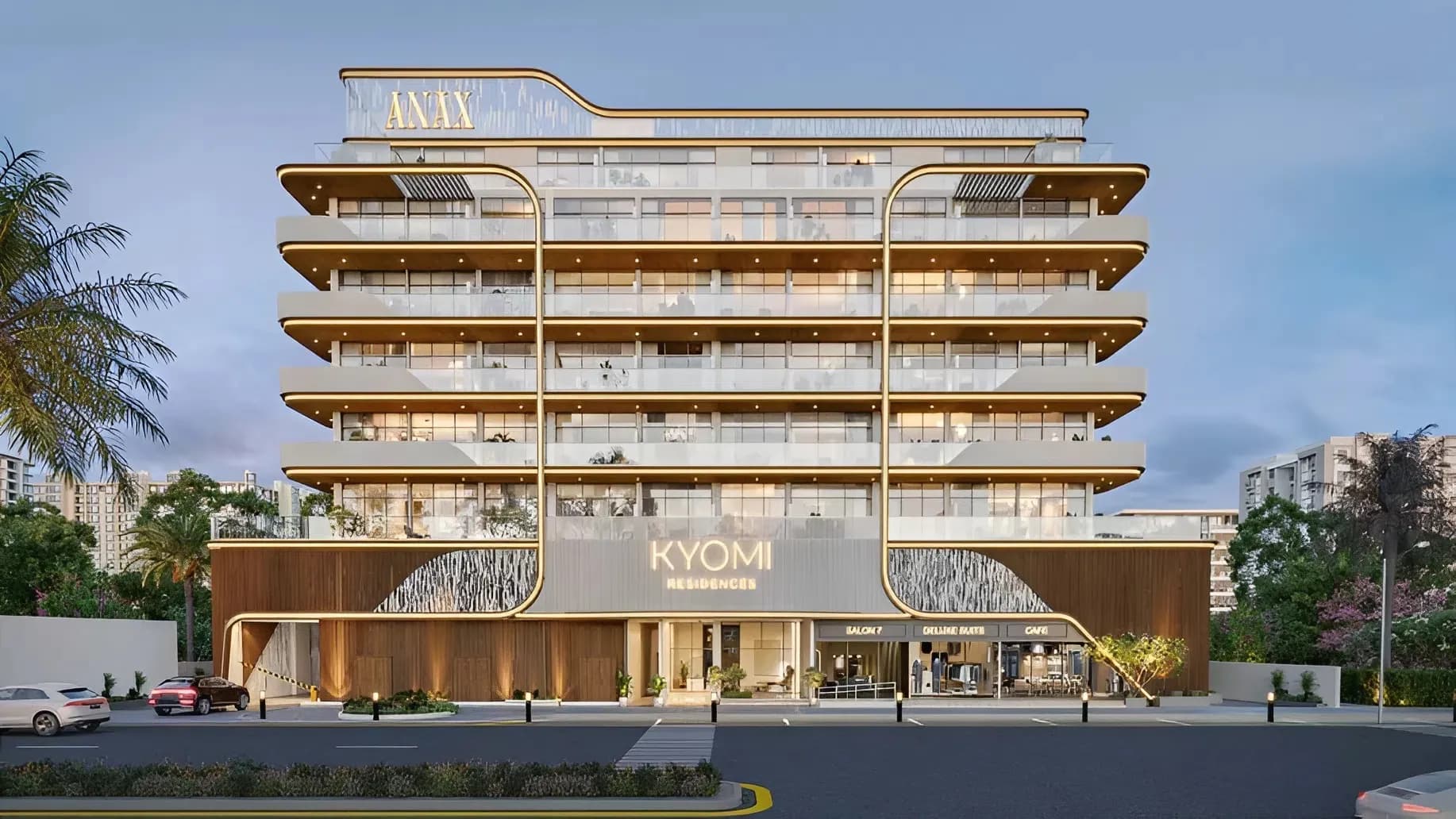 Kyomi Residences exterior view - Dubai International City, Dubai - by ANAX Developments