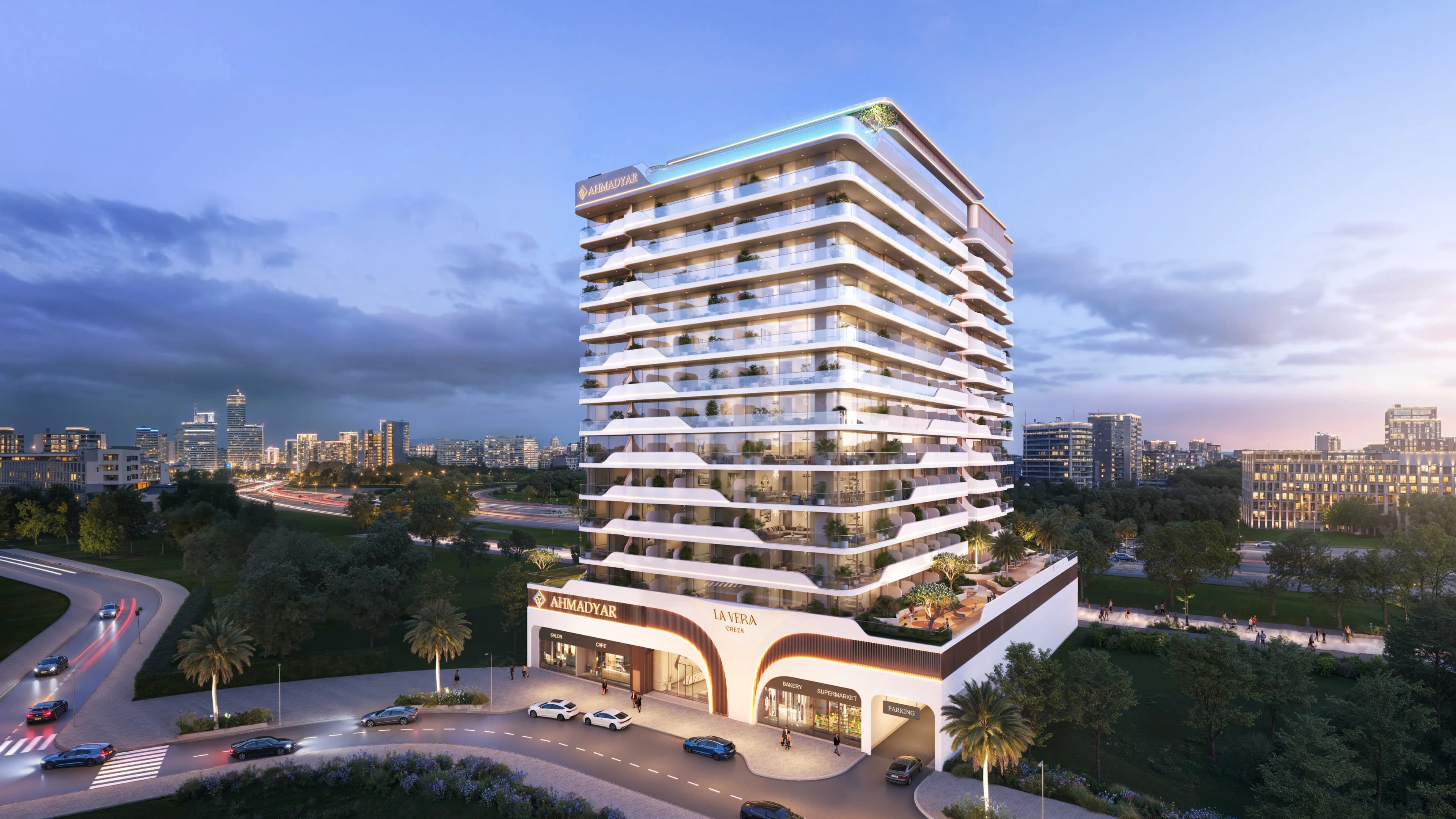 La Vera Creek exterior view - Nadd Al Нamar, Dubai - by Ahmadyar Real Estate Development