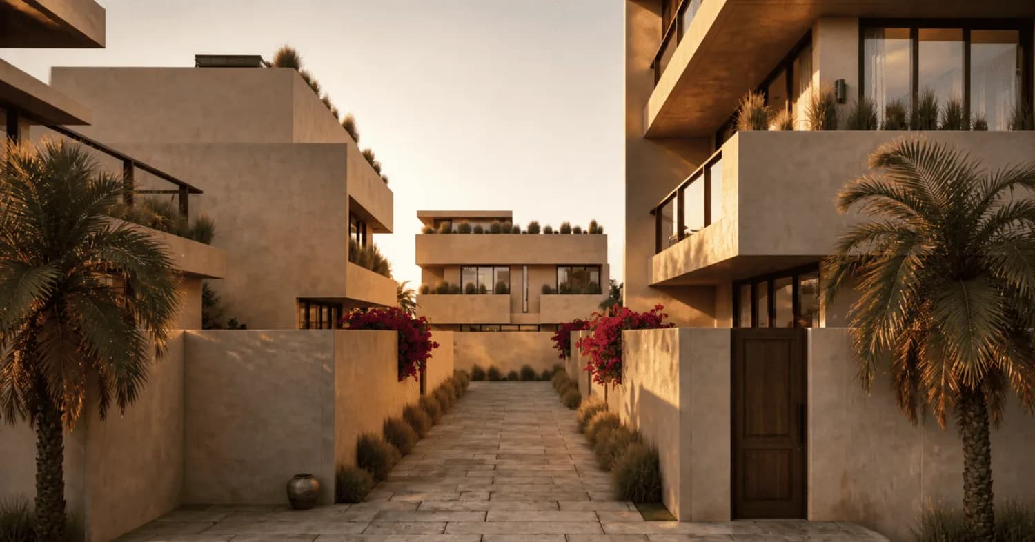 Asora Living exterior view - Jimbaran, Dubai - by Bel Rive