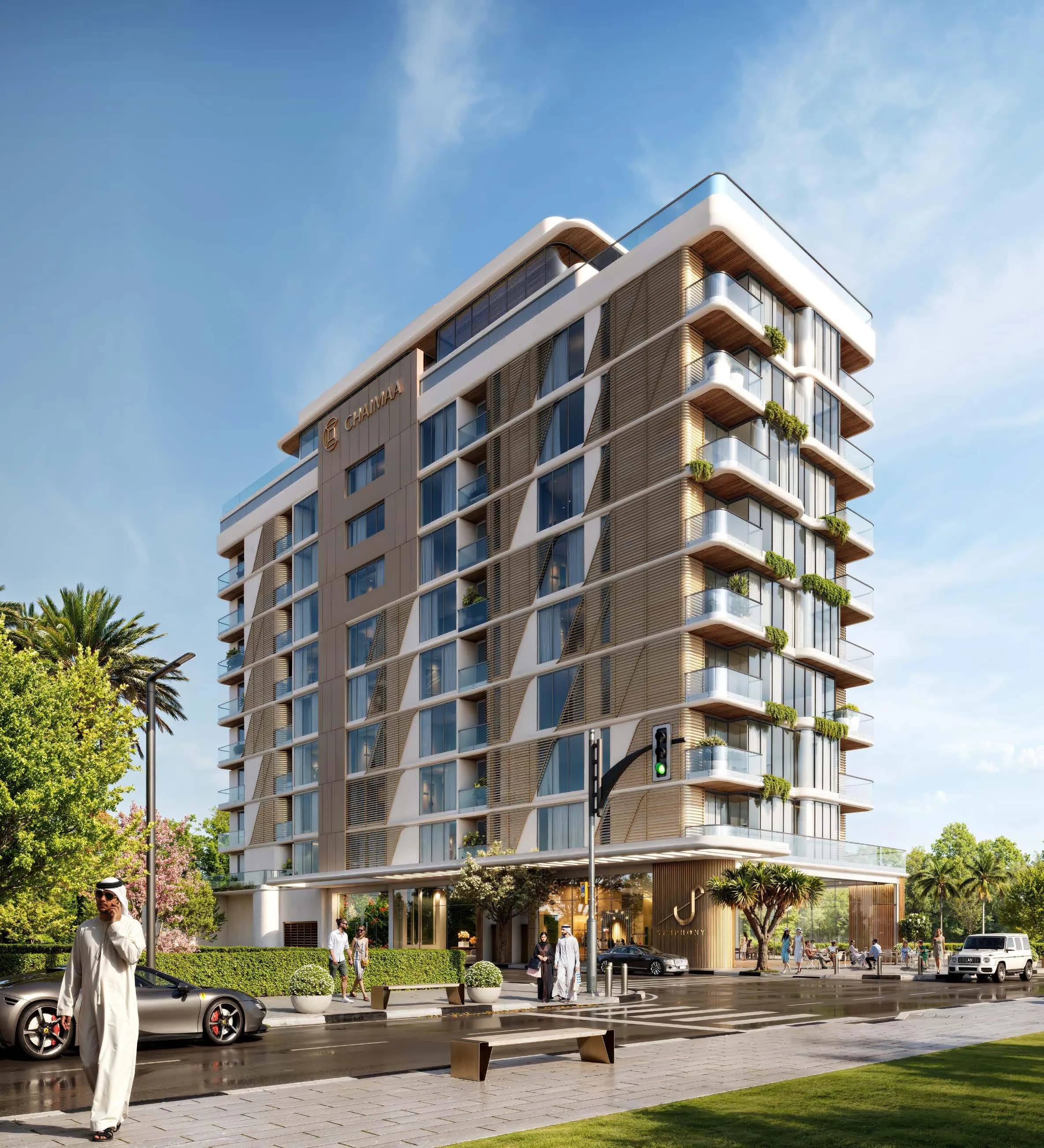 Symphony by Chaimaa exterior view - Majan, Dubai - by Chaimaa Holding