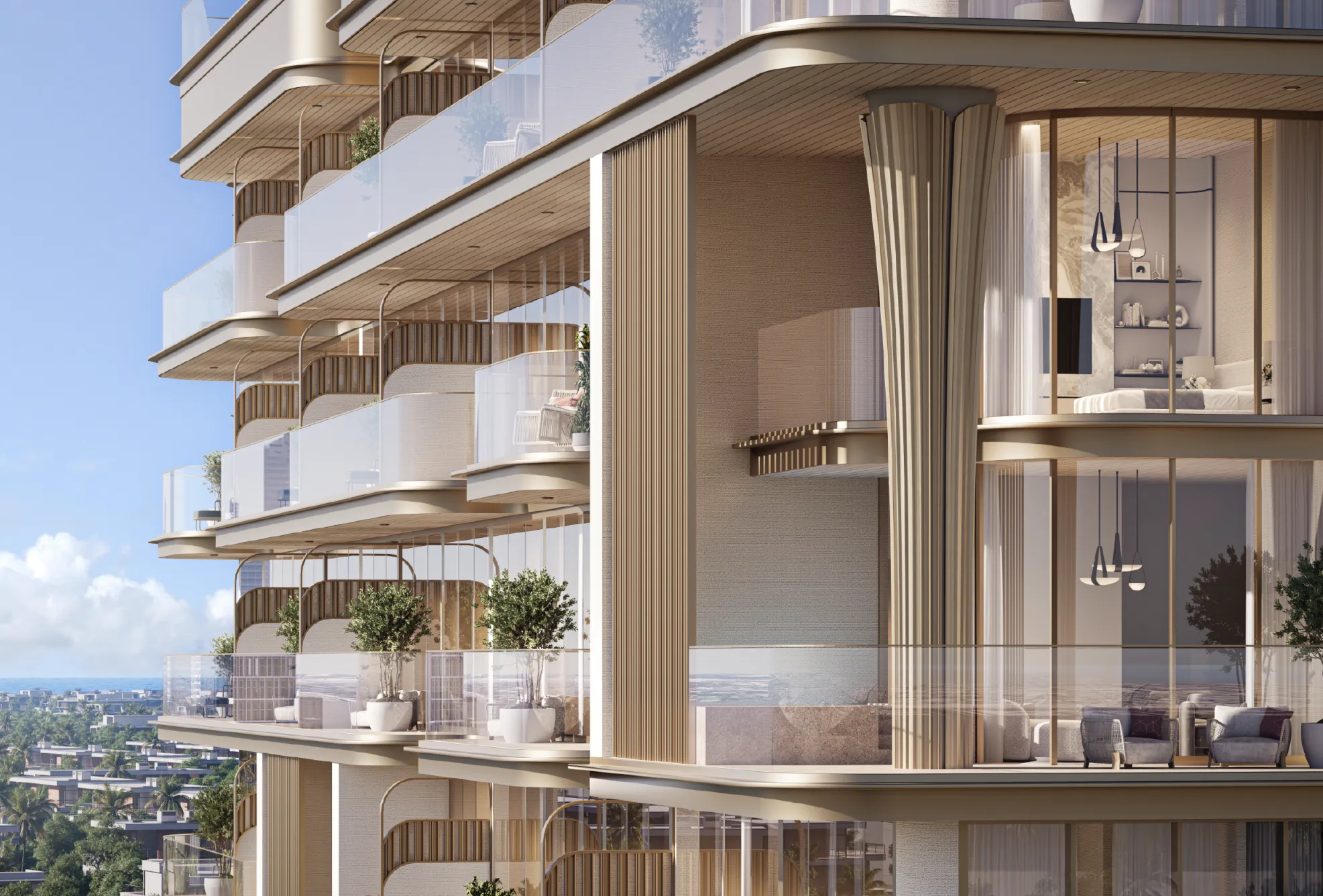 113 Residences by Iman exterior view - Al Sufouh, Dubai - by Iman Developers