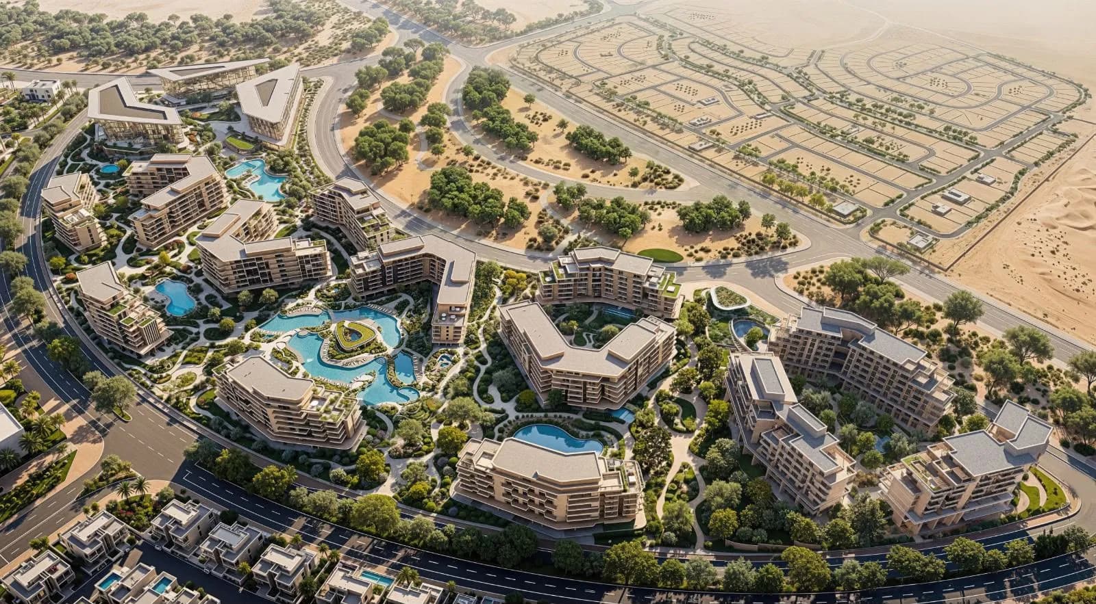 Arancia Yards exterior view - City Of Arabia, Dubai - by Beyond Developments