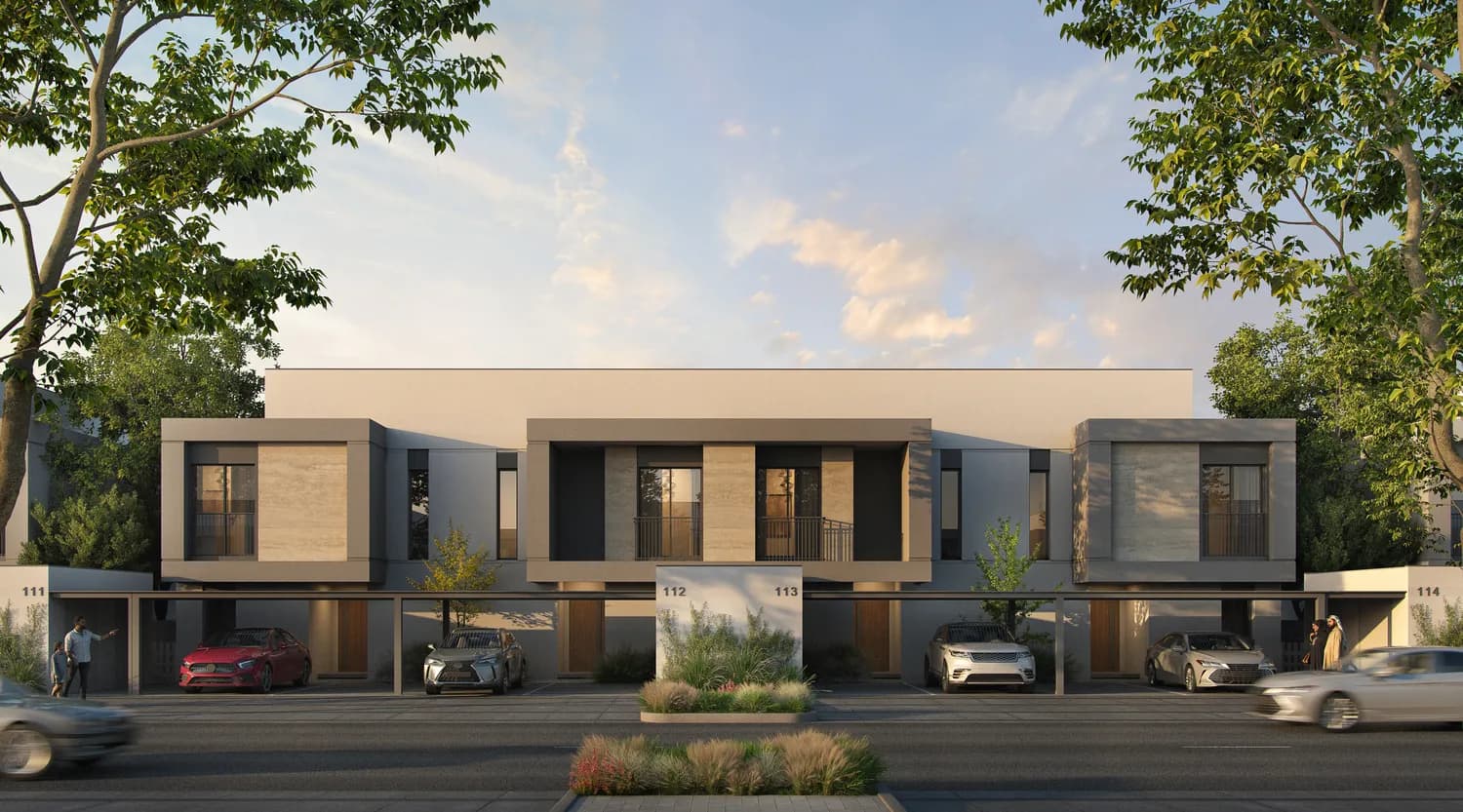 Yas Acres - The Orchids exterior view - Abu Dhabi, Dubai - by ALDAR