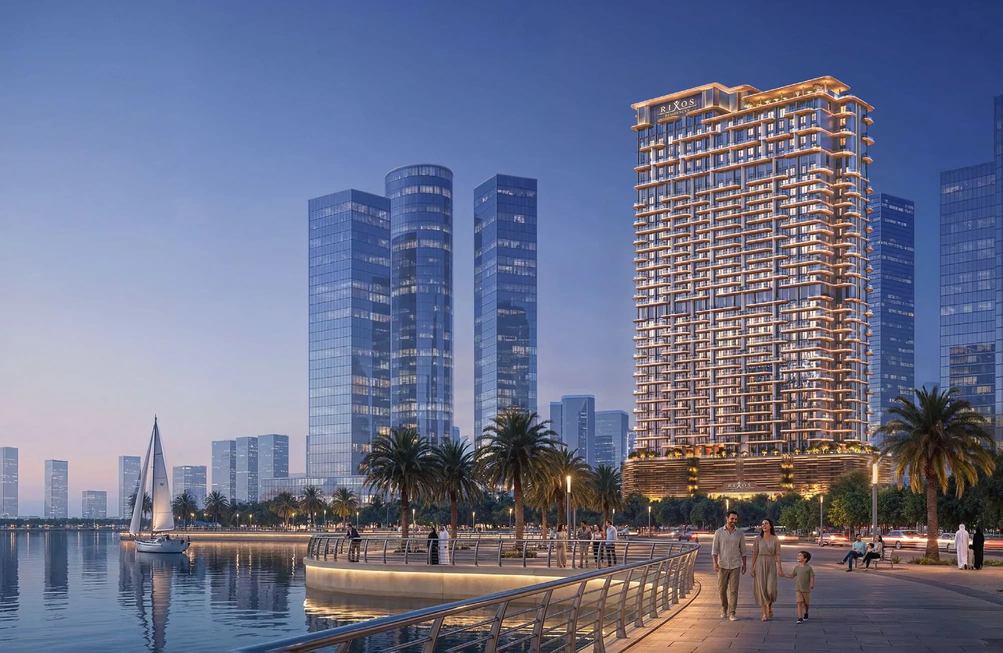 Rixos Al Reem Residences exterior view - Abu Dhabi, Dubai - by East and West International Group