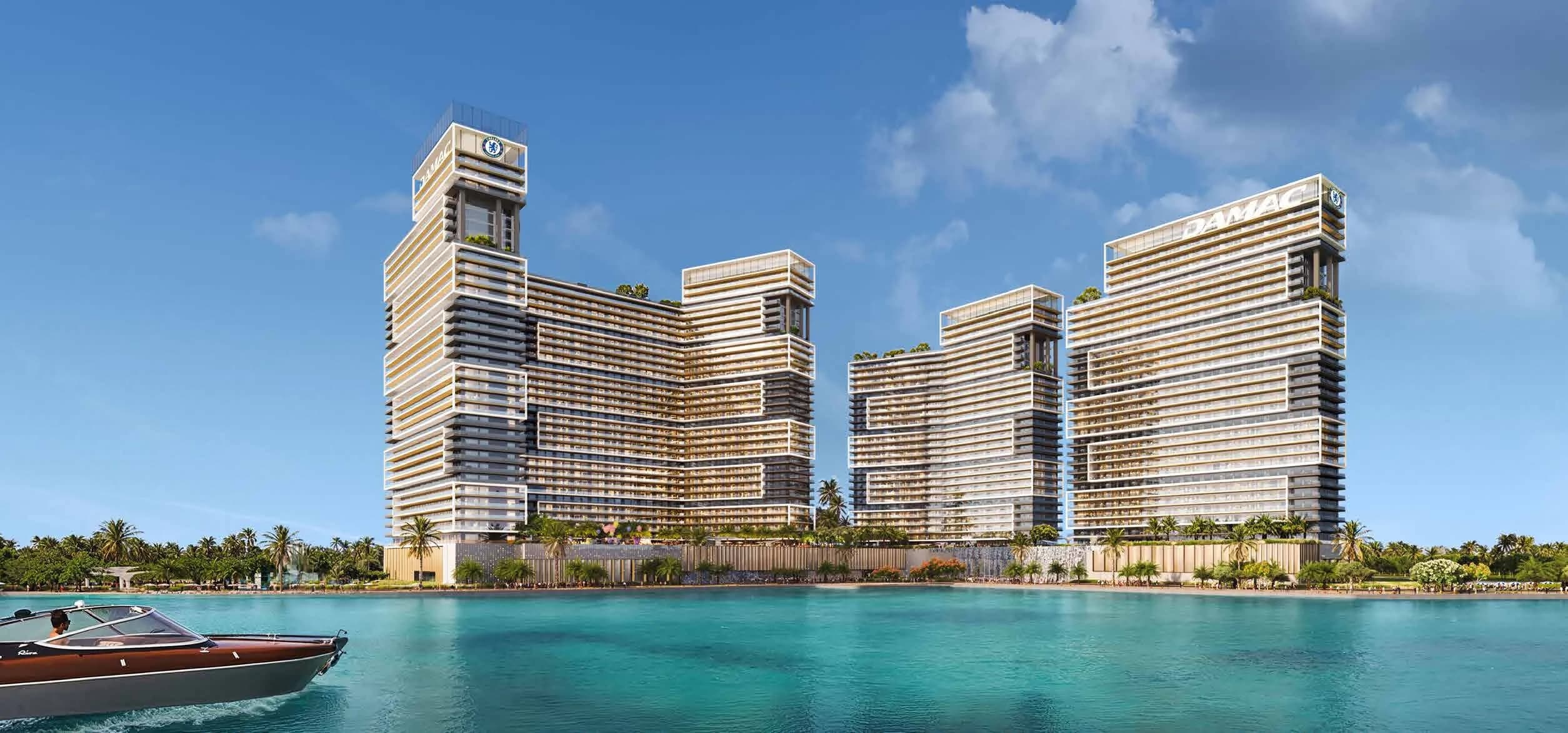 Chelsea Residences 1 Tower C exterior view - Maritime City, Dubai - by DAMAC