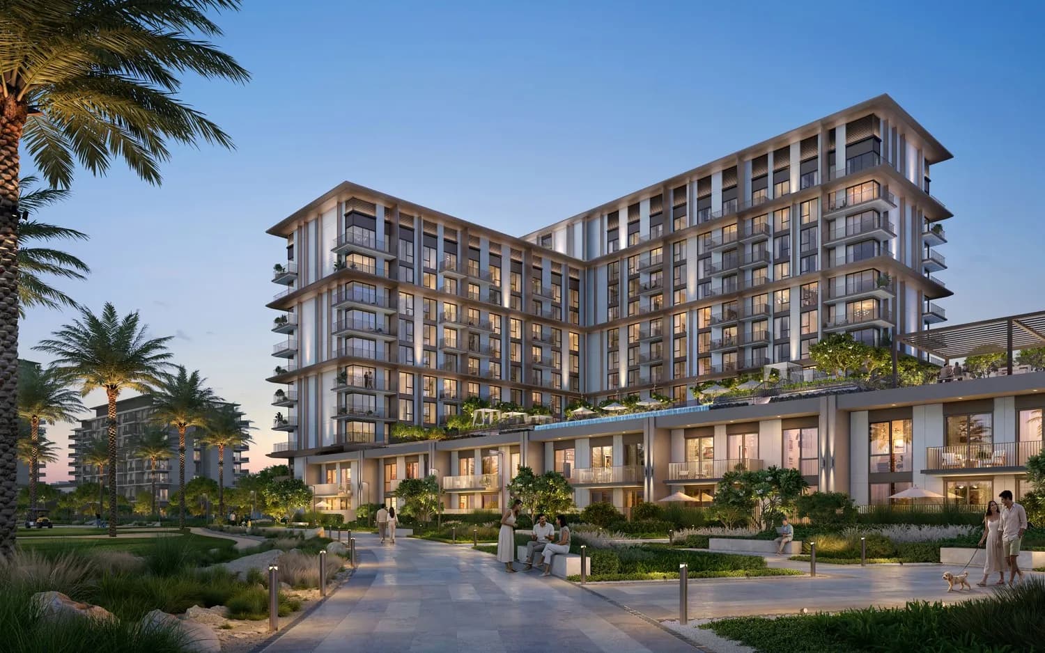 Golf Trails exterior view - Emaar South, Dubai - by Emaar