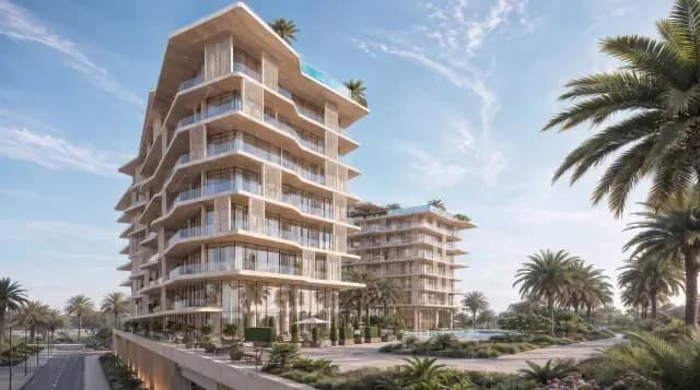John Richmond Residences at Mira Coral Bay exterior view in Al Mairid, Ras Al Khaimah, by MIRA Developments