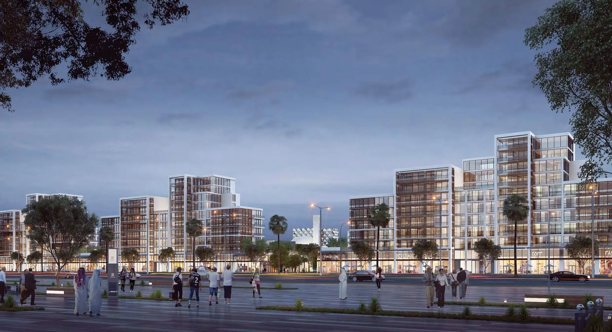 The Riff exterior view - Muwaileh Commercial, Dubai - by Arada