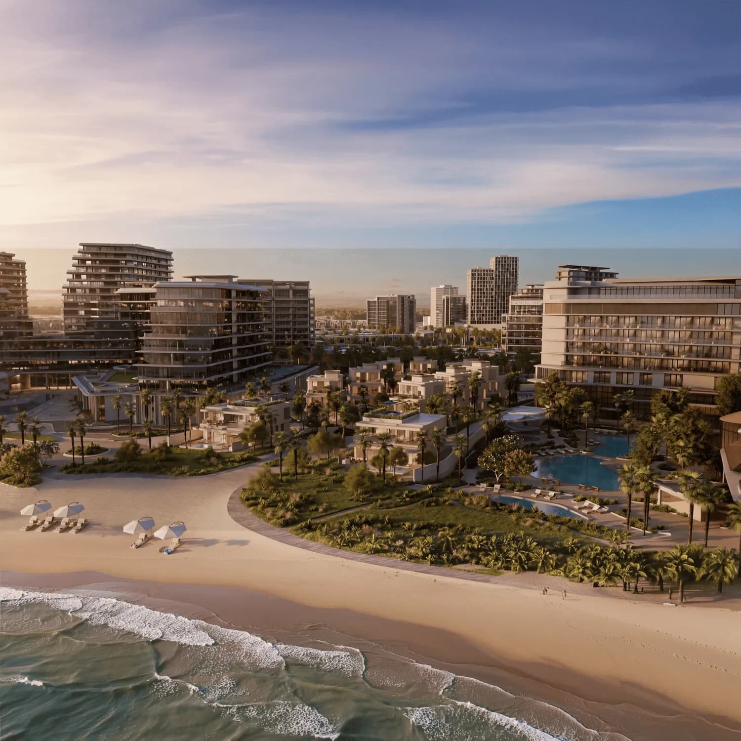 Beachfront Collection exterior view - Mina Al Arab, Dubai - by RAK Properties