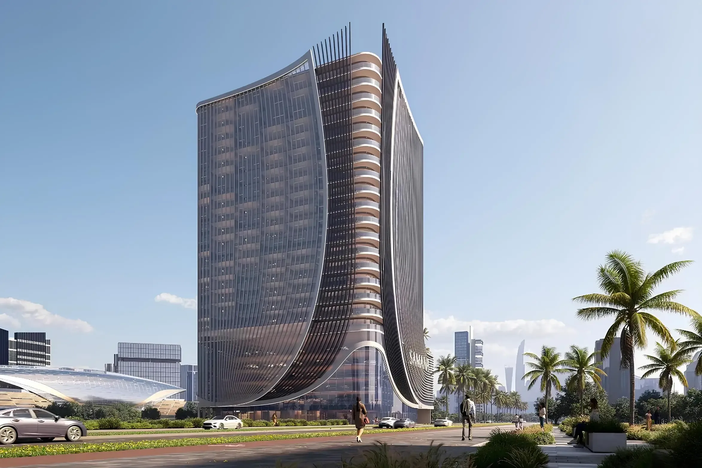 Samana Business Hub exterior view - Jebel Ali Freezone Extension, Dubai - by Samana