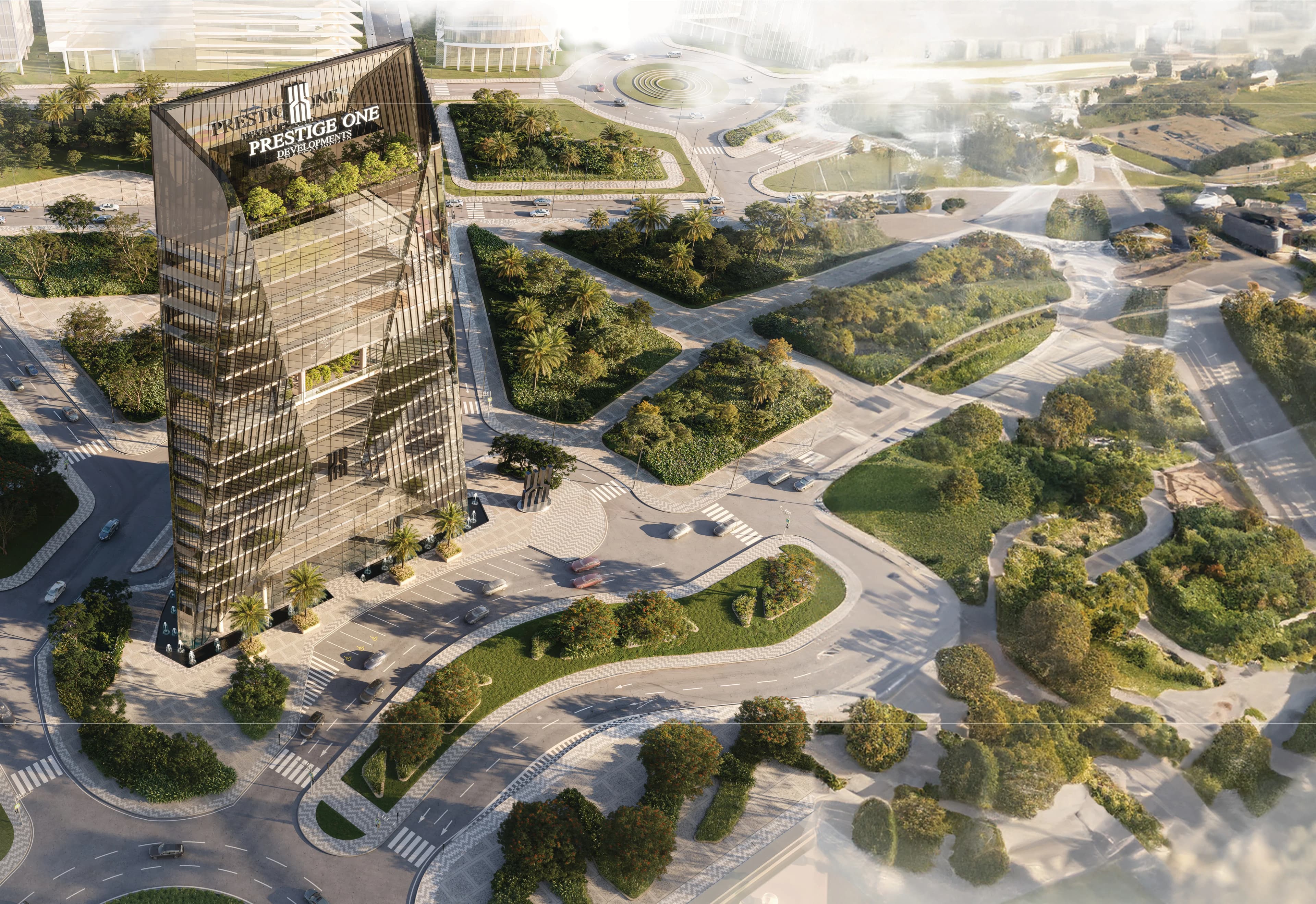 The One exterior view - Al Barsha, Dubai - by Prestige One Developments