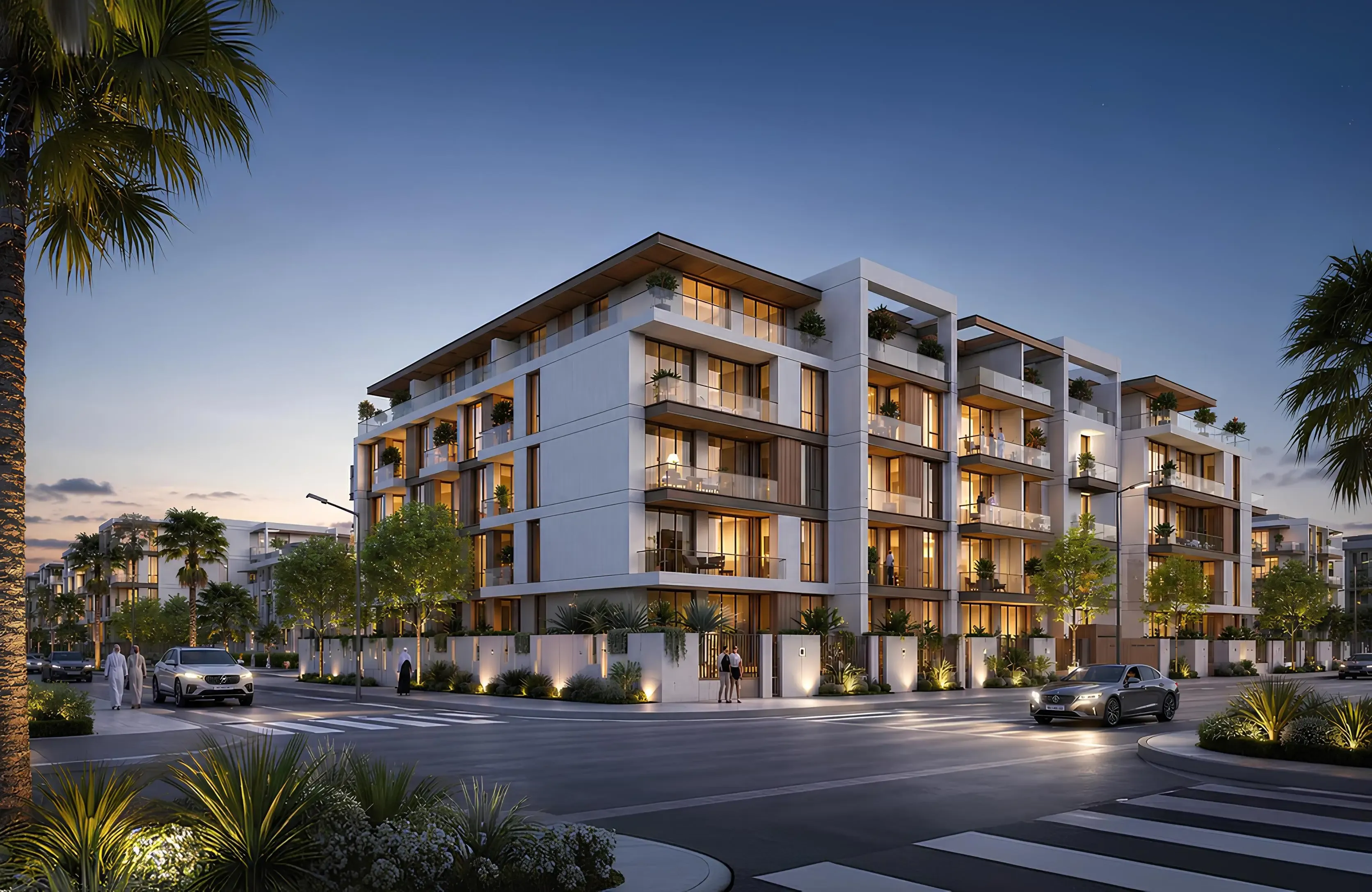 Delvara Residence exterior view - JVC (Jumeirah Village Circle), Dubai - by Cavara Development