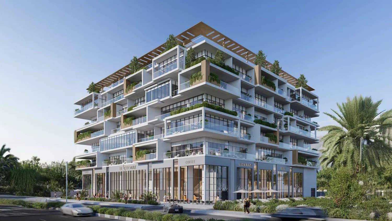 THE LX exterior view - Arjan, Dubai - by Mulk Properties