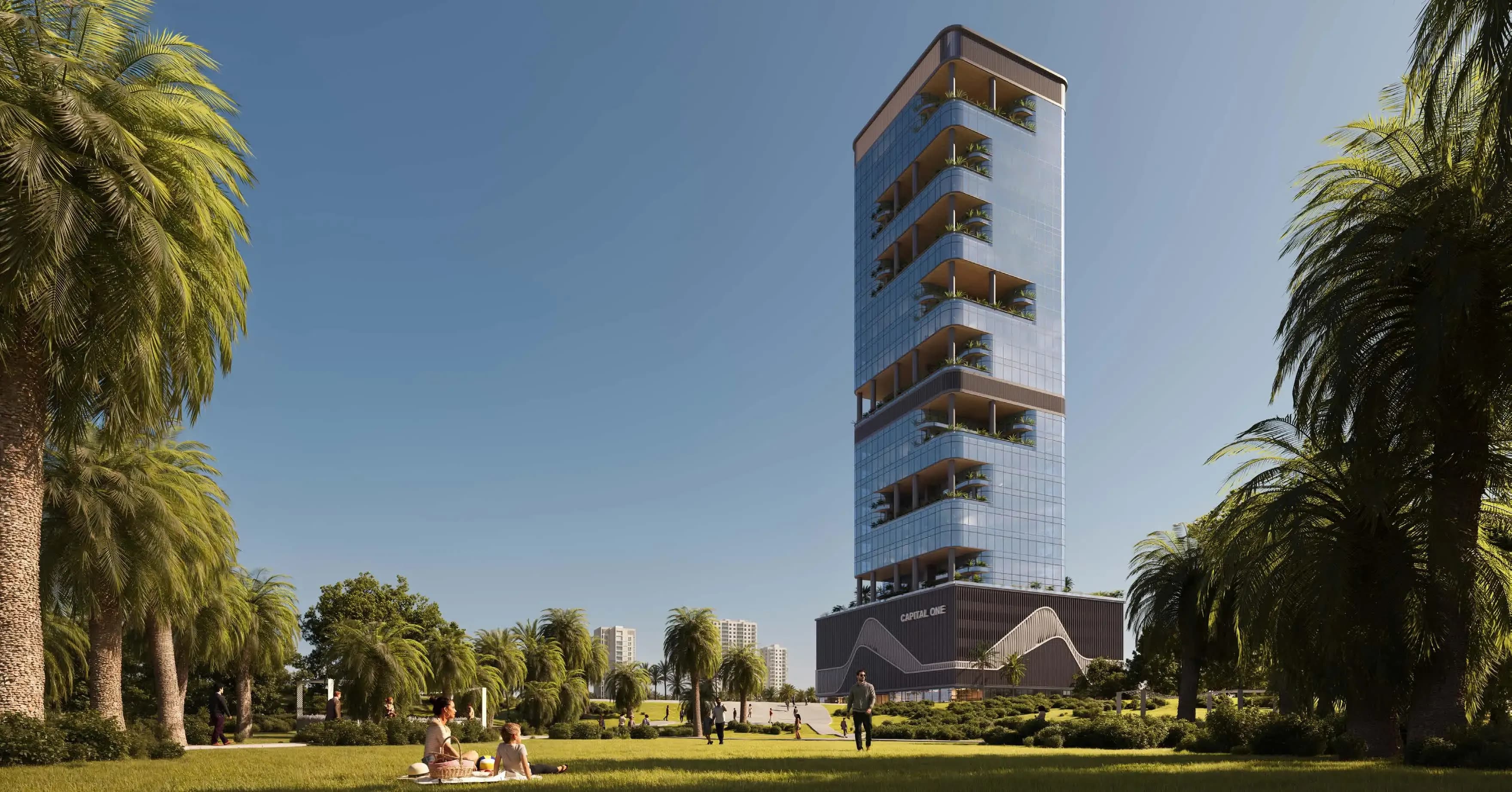 Capital One JVC exterior view - JVC (Jumeirah Village Circle), Dubai - by Centurion