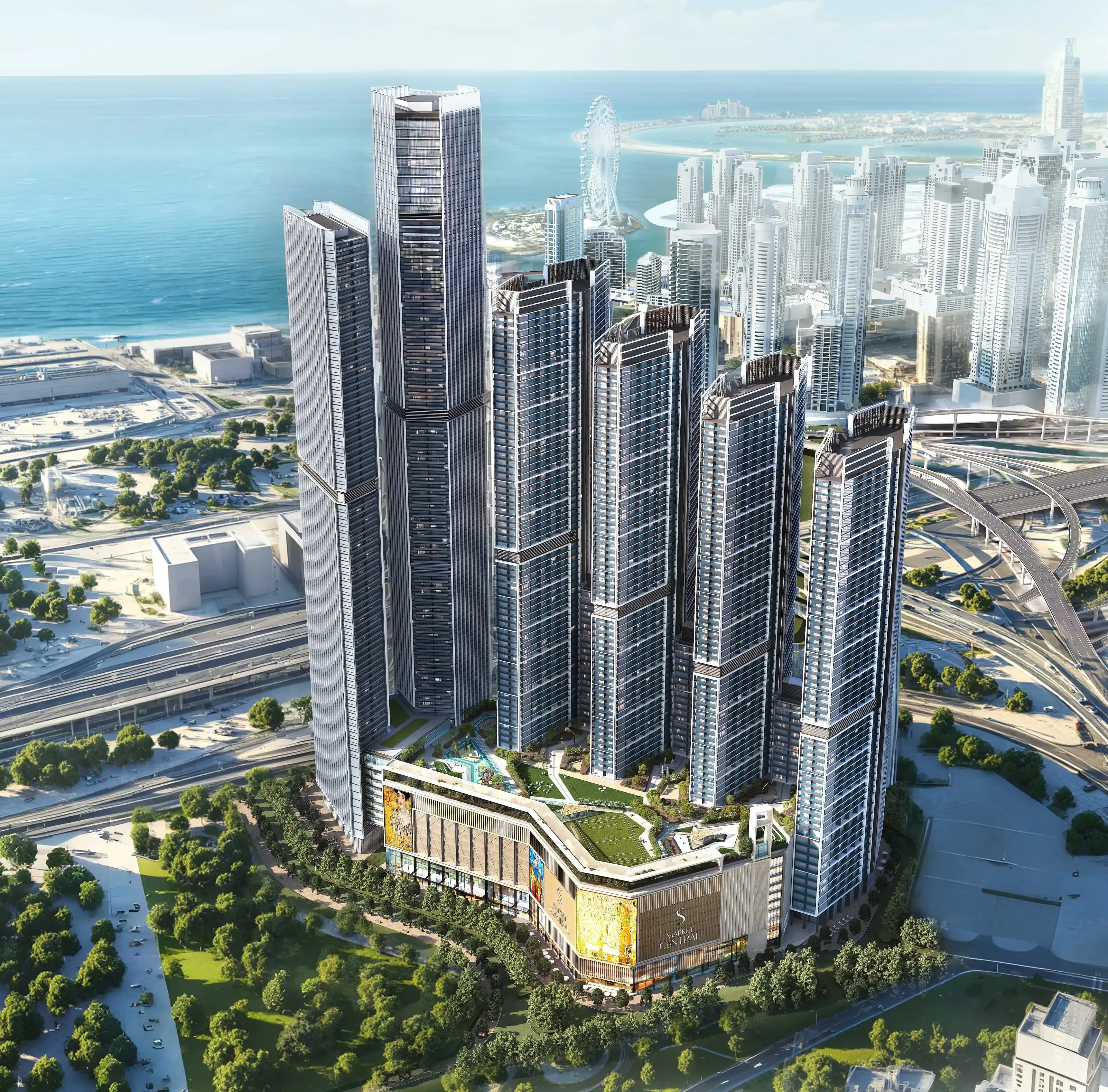 Sobha Central Mall exterior view - Sobha Central, Dubai - by Sobha