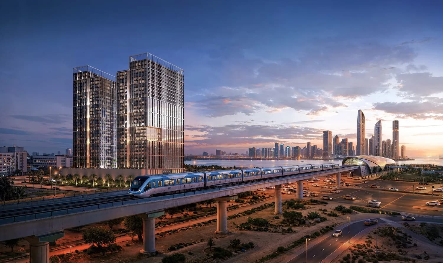 Binghatti Spectre exterior view - Al Jaddaf Waterfront, Dubai - by Binghatti