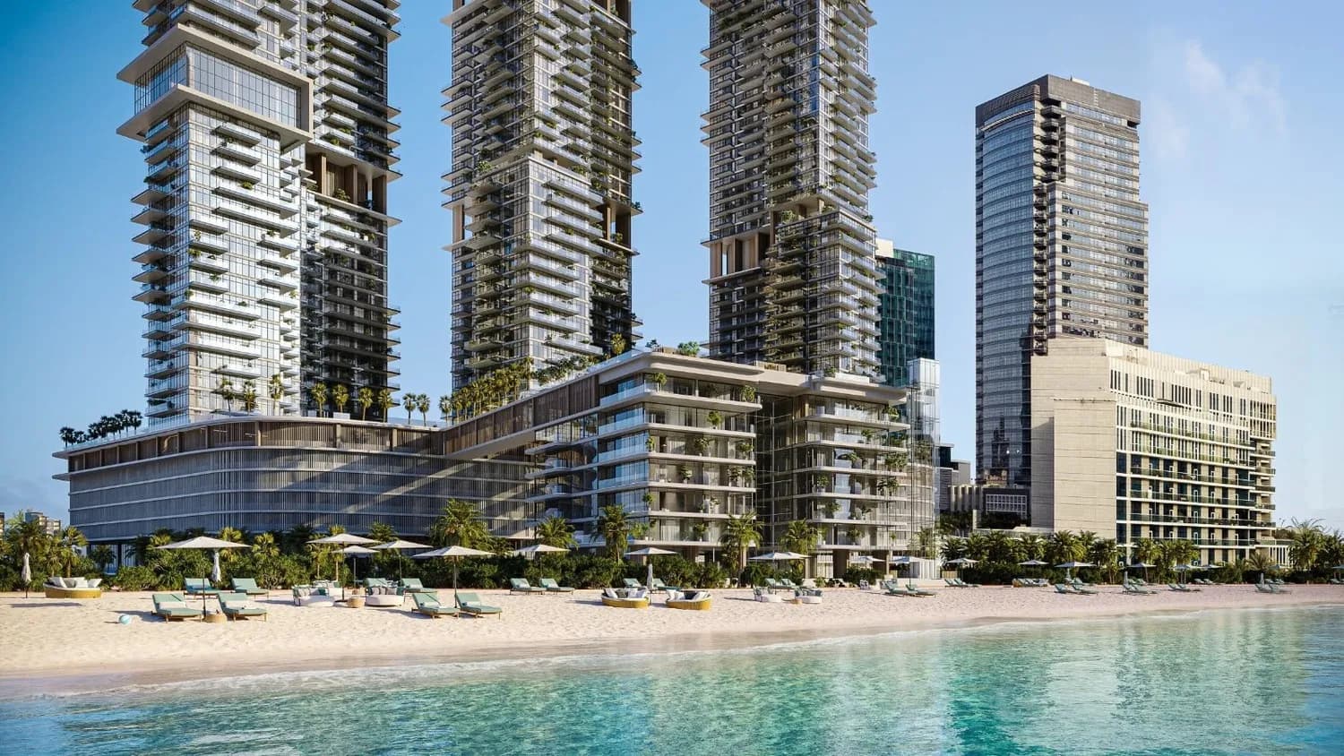 Bab Al Qasr Residence 77 exterior view - Abu Dhabi, Dubai - by Burtville Developments