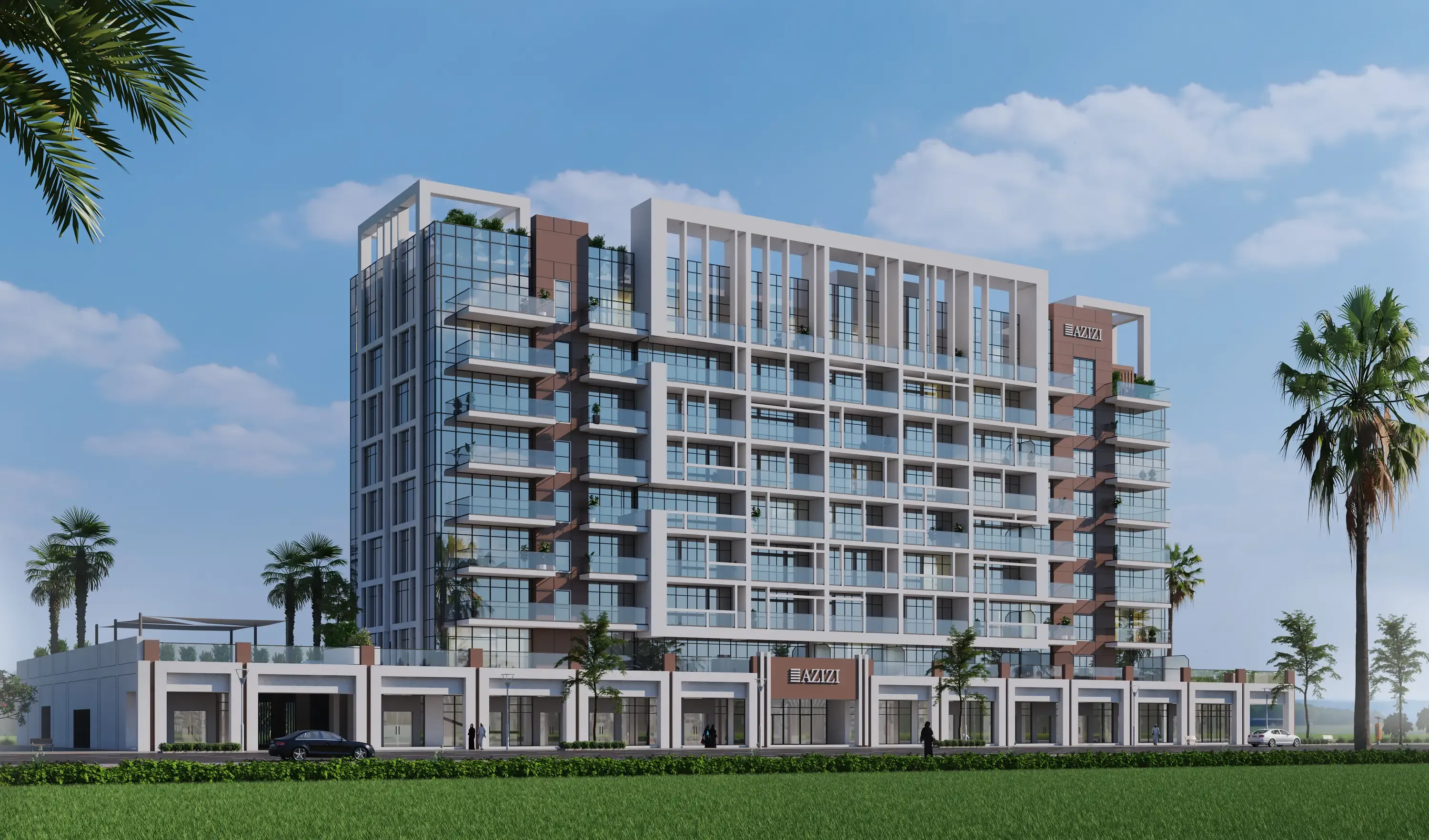 Riviera 55 exterior view - Azizi Riviera at Meydan One, Dubai - by Azizi