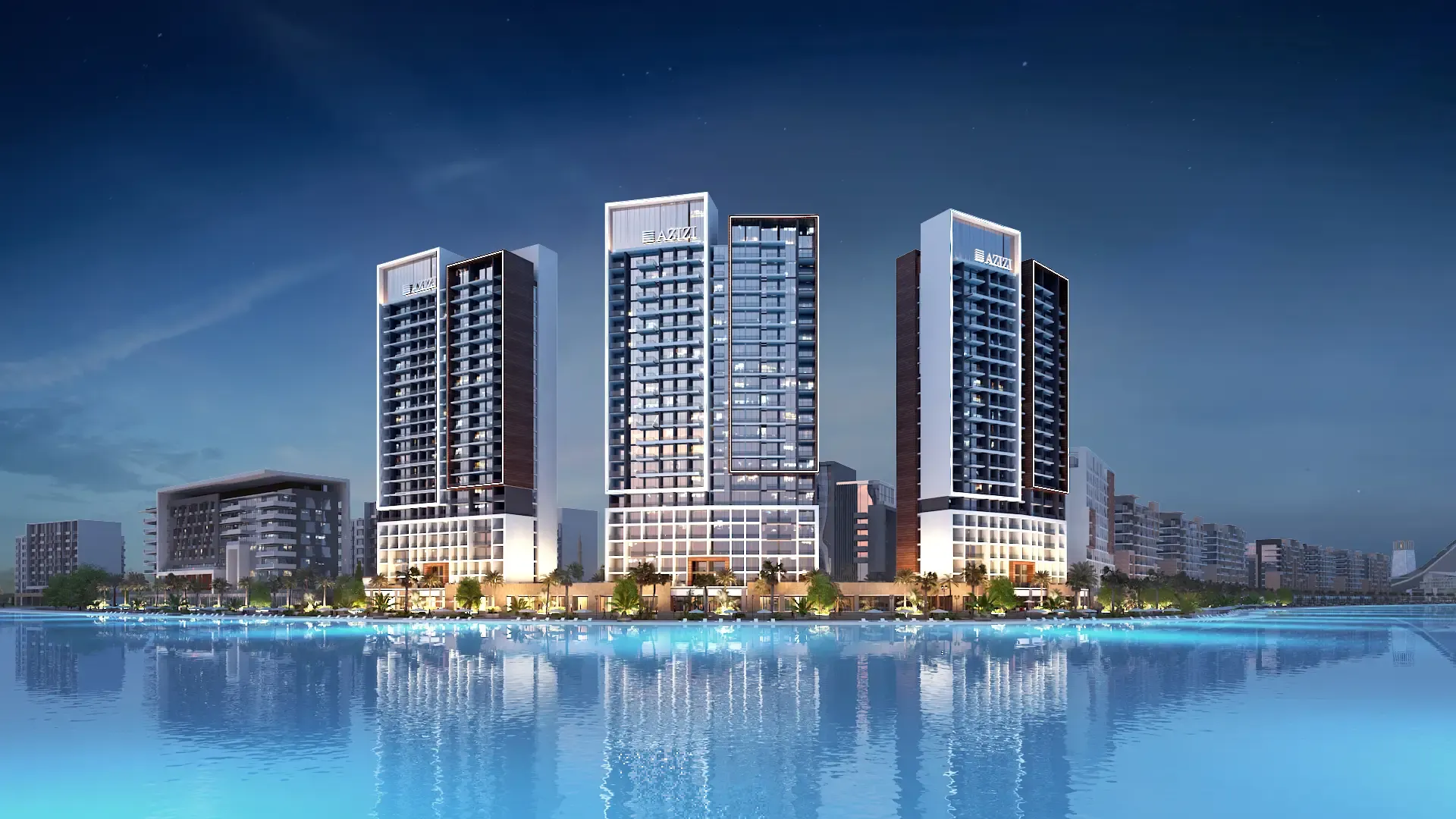 Riviera Beachfront exterior view - Azizi Riviera at Meydan One, Dubai - by Azizi