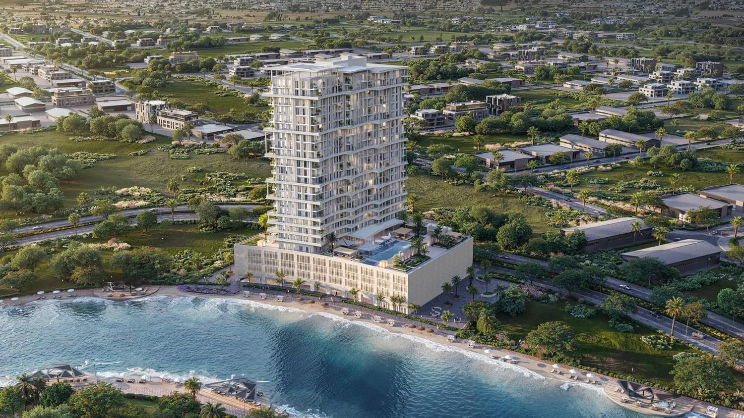New project by Qube exterior view - Ras Al Khor, Dubai - by Qube Development